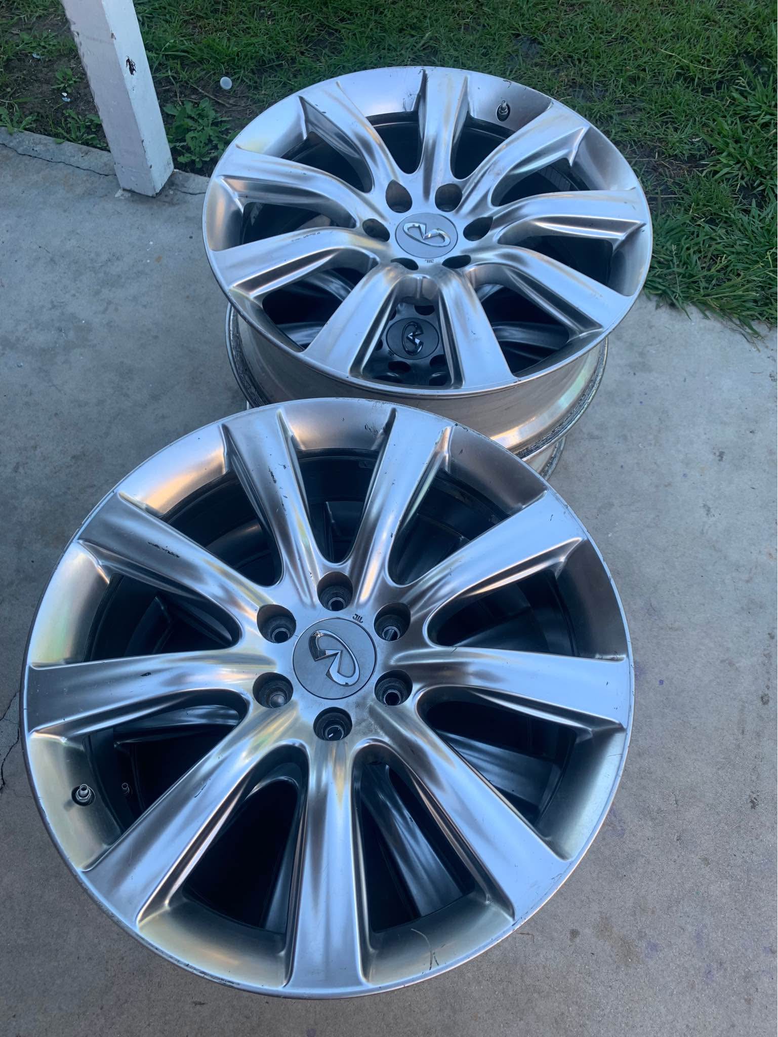 22’ Aluminum infinity rims - Car Wheels, Tires & Parts - West Covina ...
