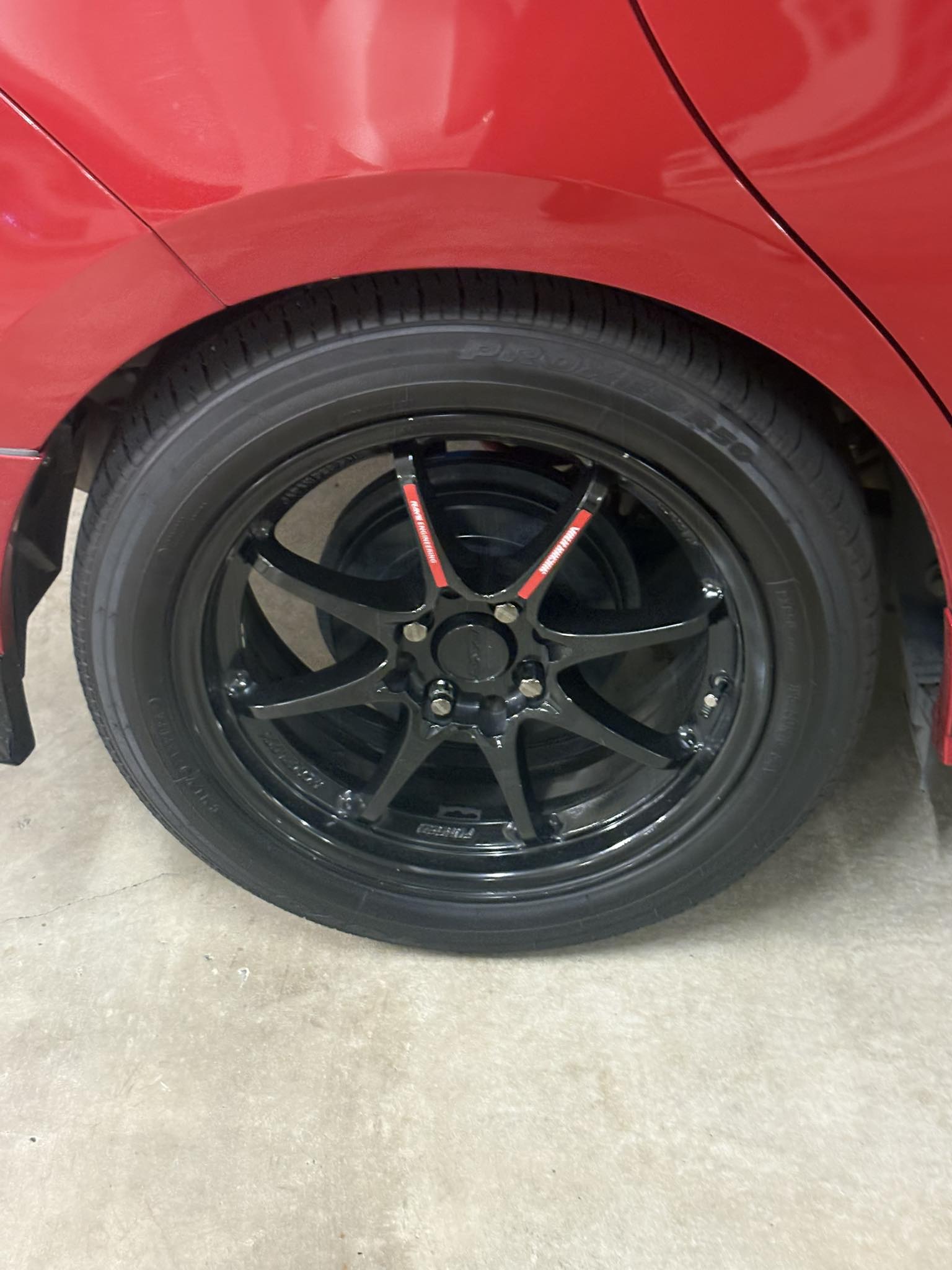 ENKEI PF05 18×7.5J+48 5H100 Gais.., Bole share resepi tak cemana nk setup rim 15/7jj/et35