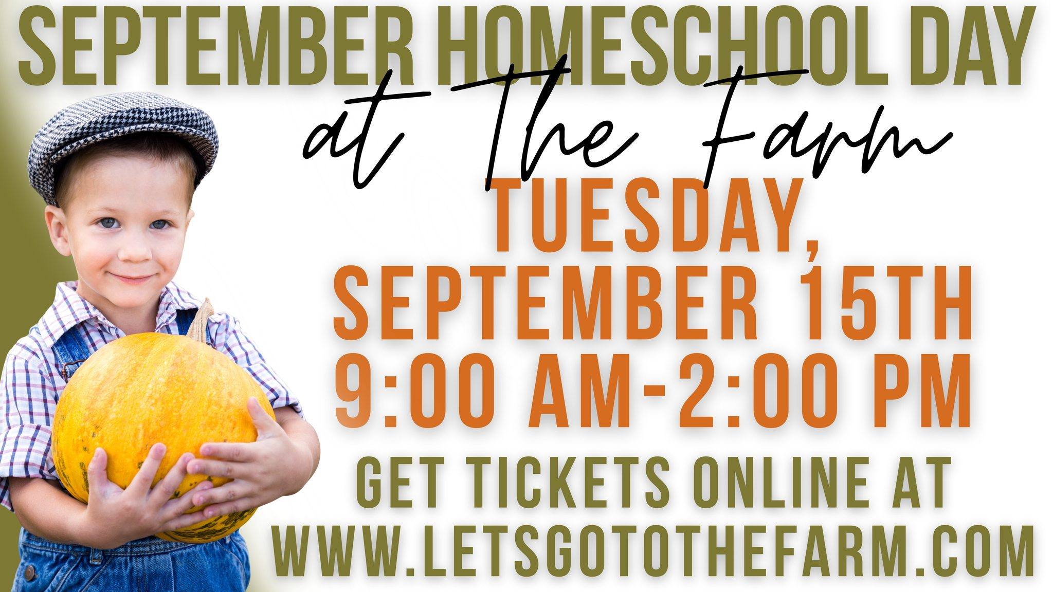 September Homeschool Field Trip Day at The Farm