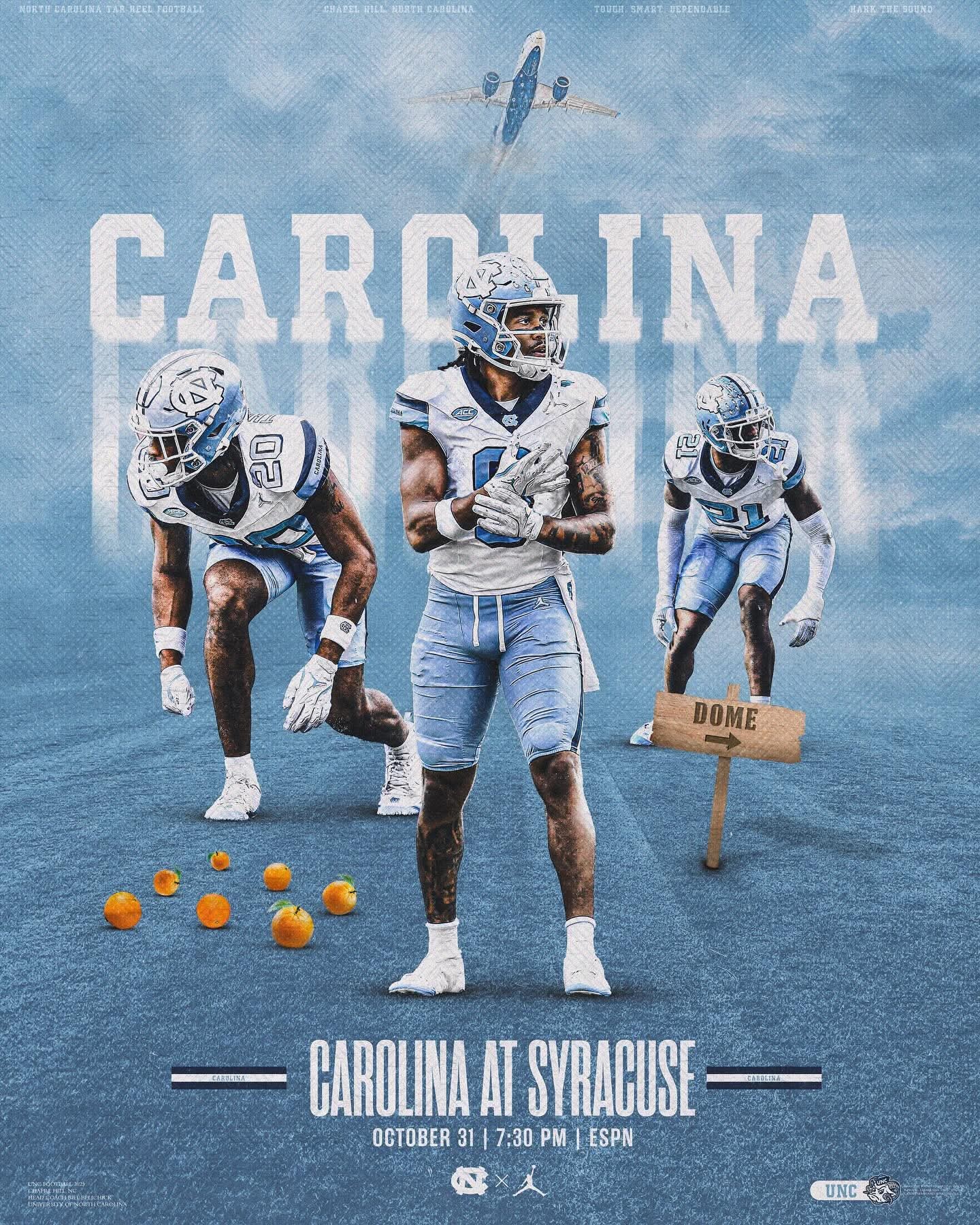 North Carolina Tar Heels Football Alliance! | Happy Halloween, Tar Heel ...
