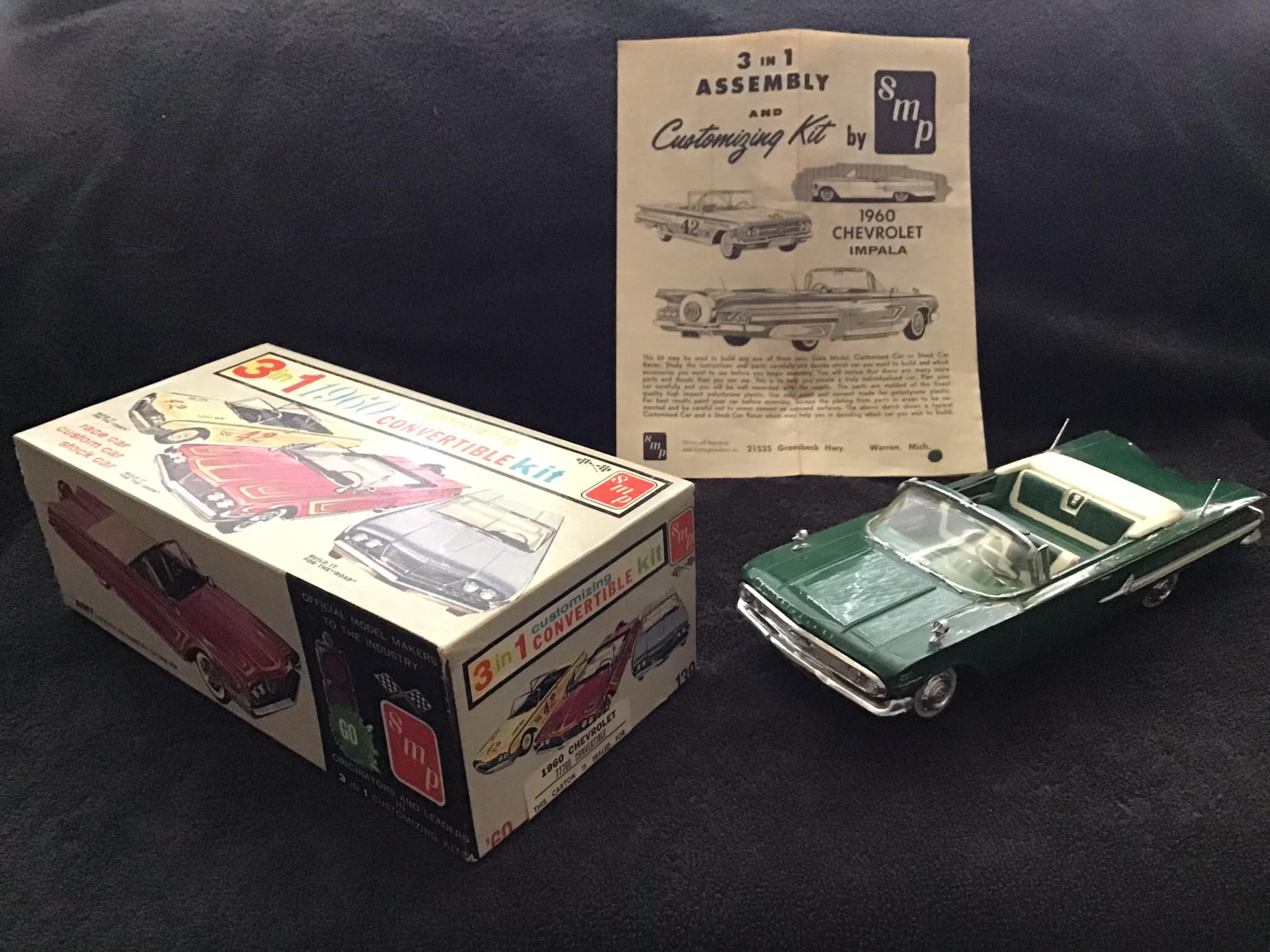 Original 1960 Impala model car build and purchase story