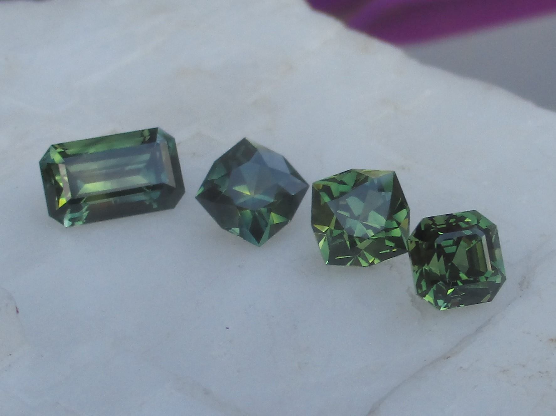 An emerald is as green as grass, A ruby red as blood, A sapphire 