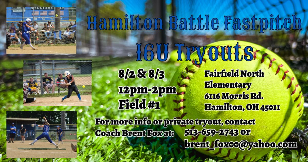 Fallball tryouts at Laurel Creek Park