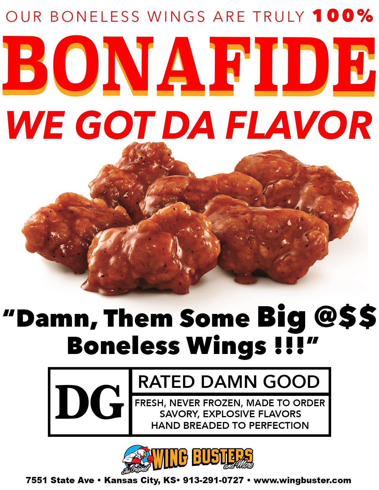 Make... The Original Wing Busters & More Washington Blvd