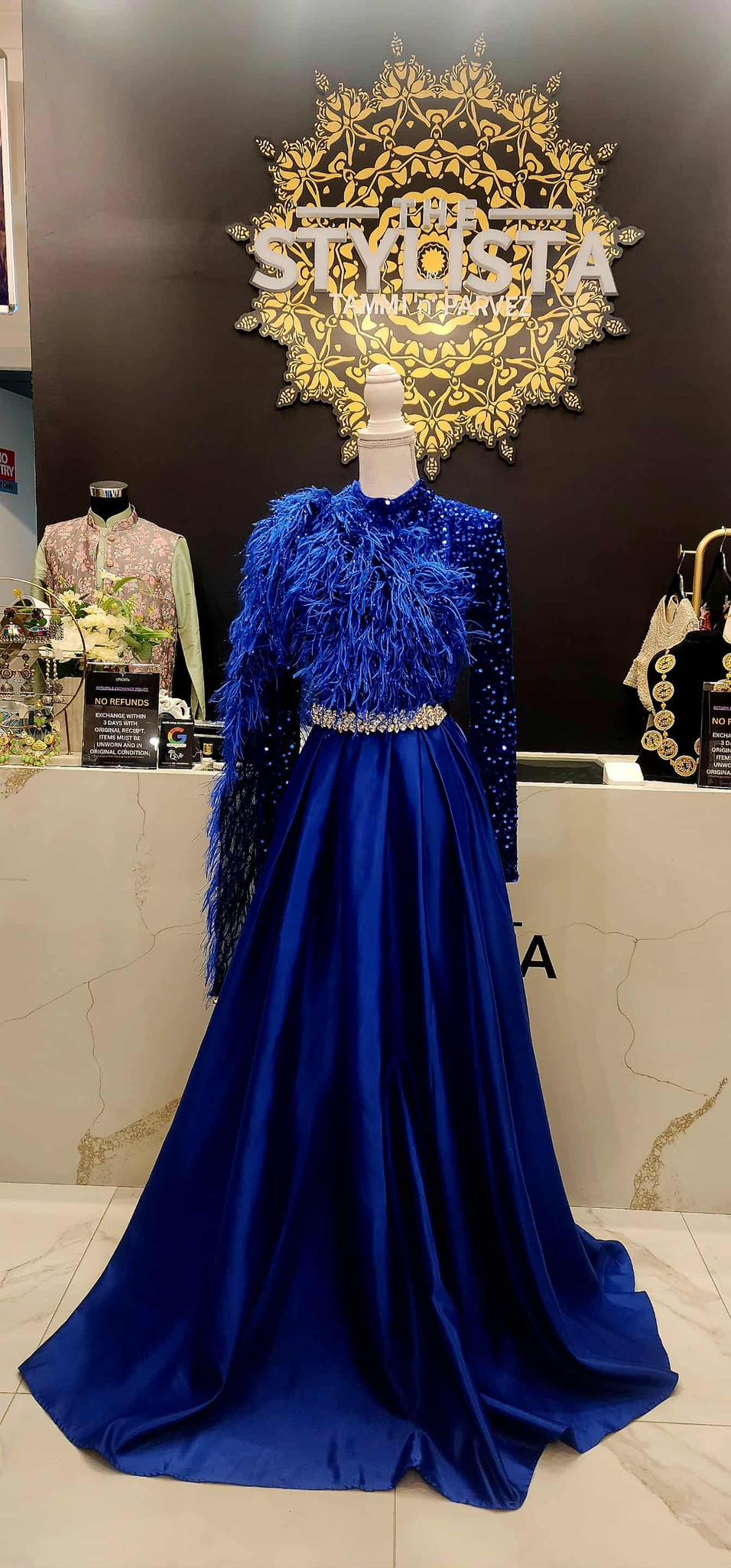 best royal blue dresses Aurora Fane's gown wins dress vsly-badge: NEW TO SALE