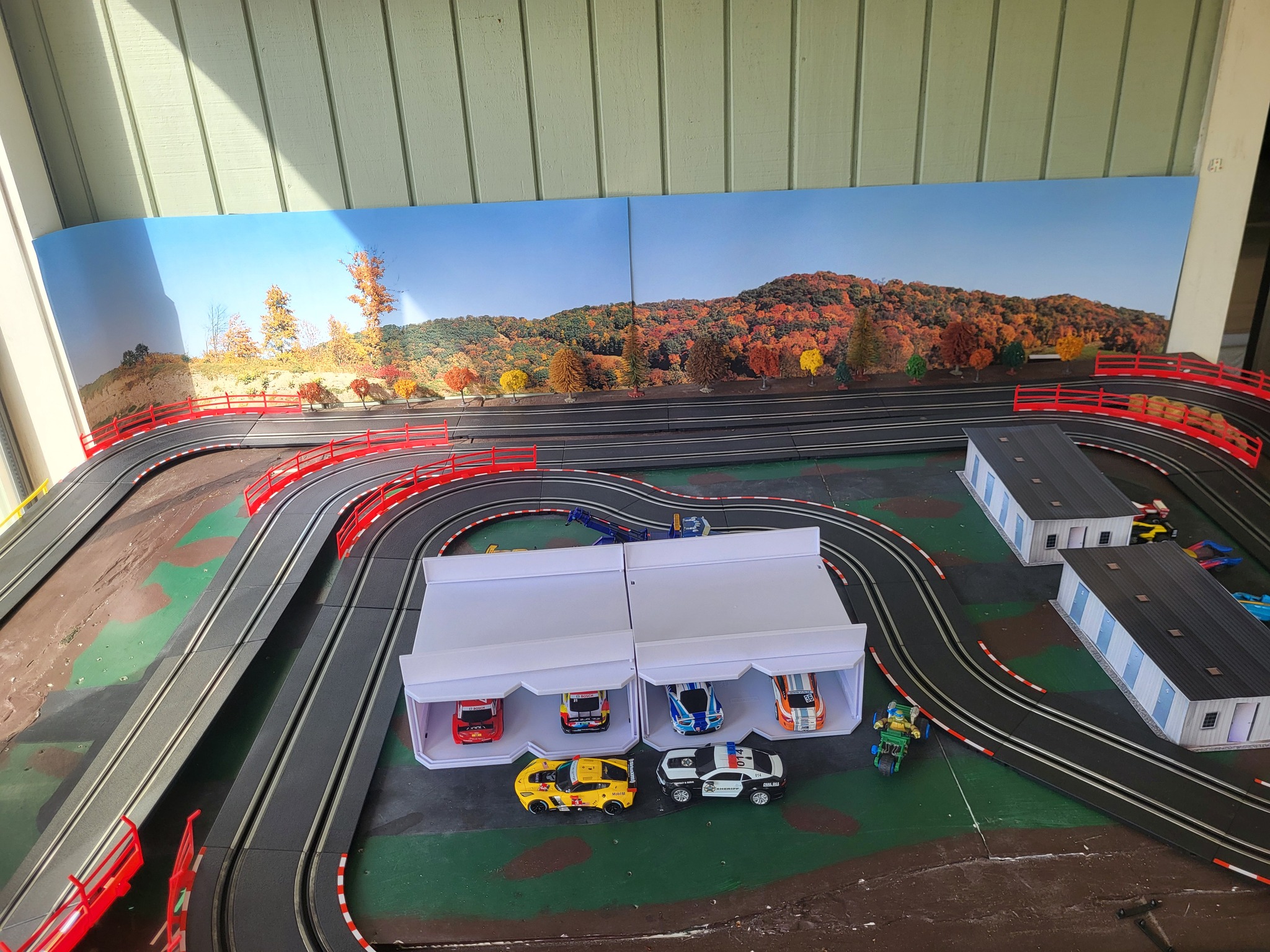 Grandstand For Model Figures – 1/87 Scale H0 Tribune For Circus, Racing, Events