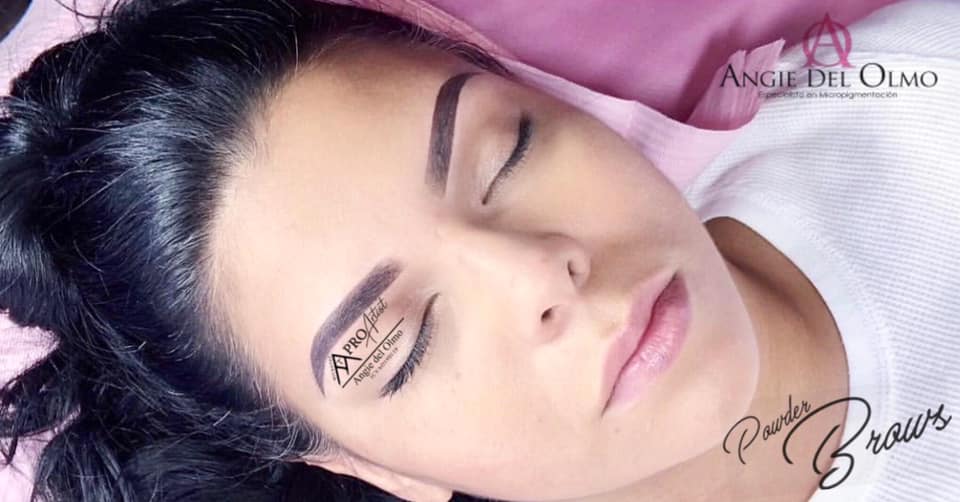 El powder brows 🤗 es la técnica... - Angie Del Olmo Studio | Facebook