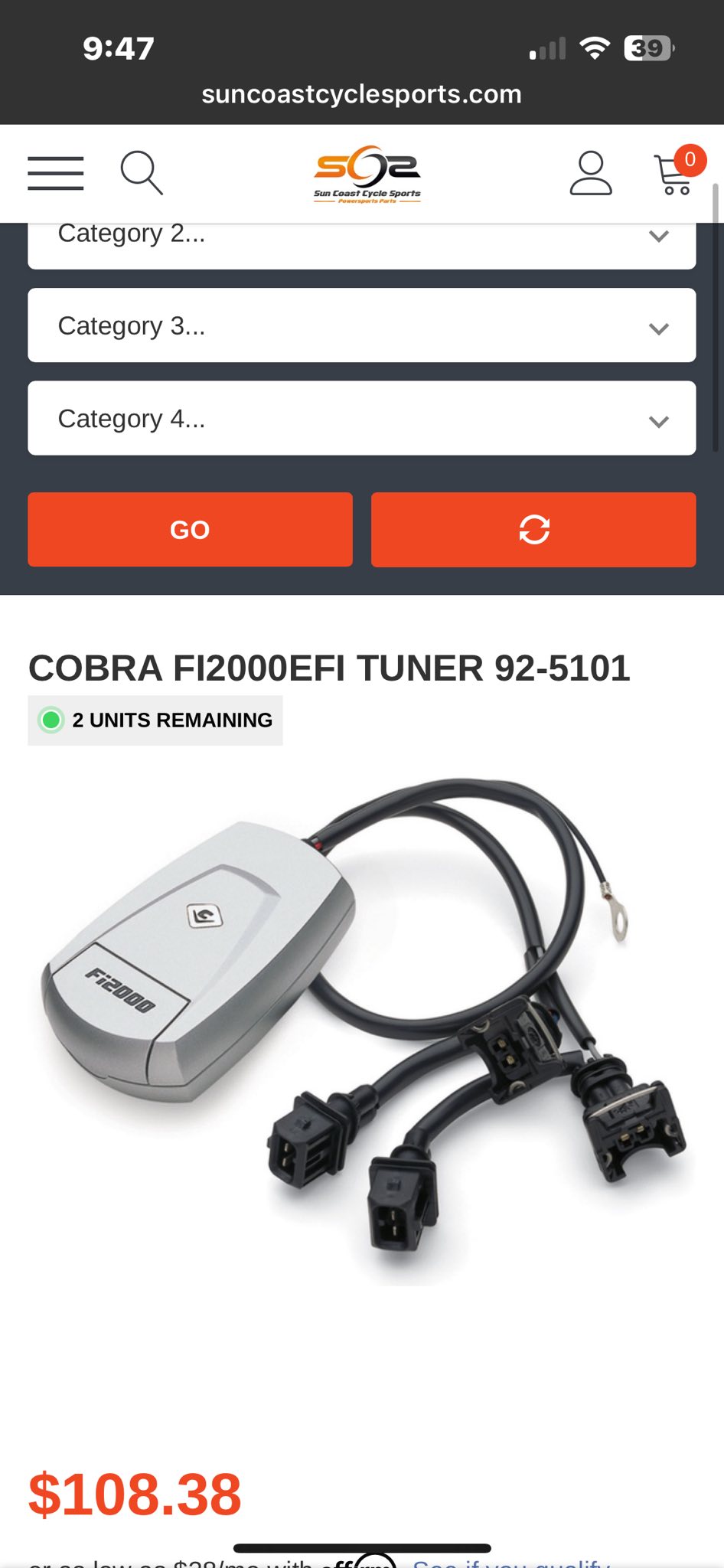 What is the difference between Cobra Power Commander and FI2000