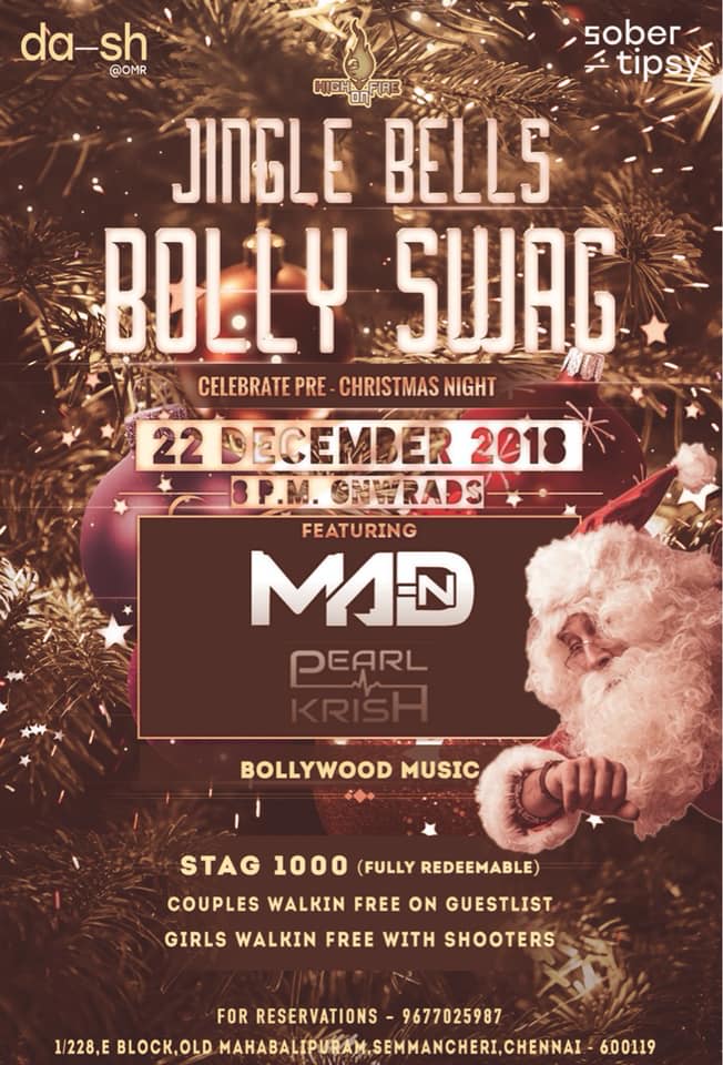 Pulse - Radisson Blu Egmore | Let's sing jingle bells in Bolly style ...