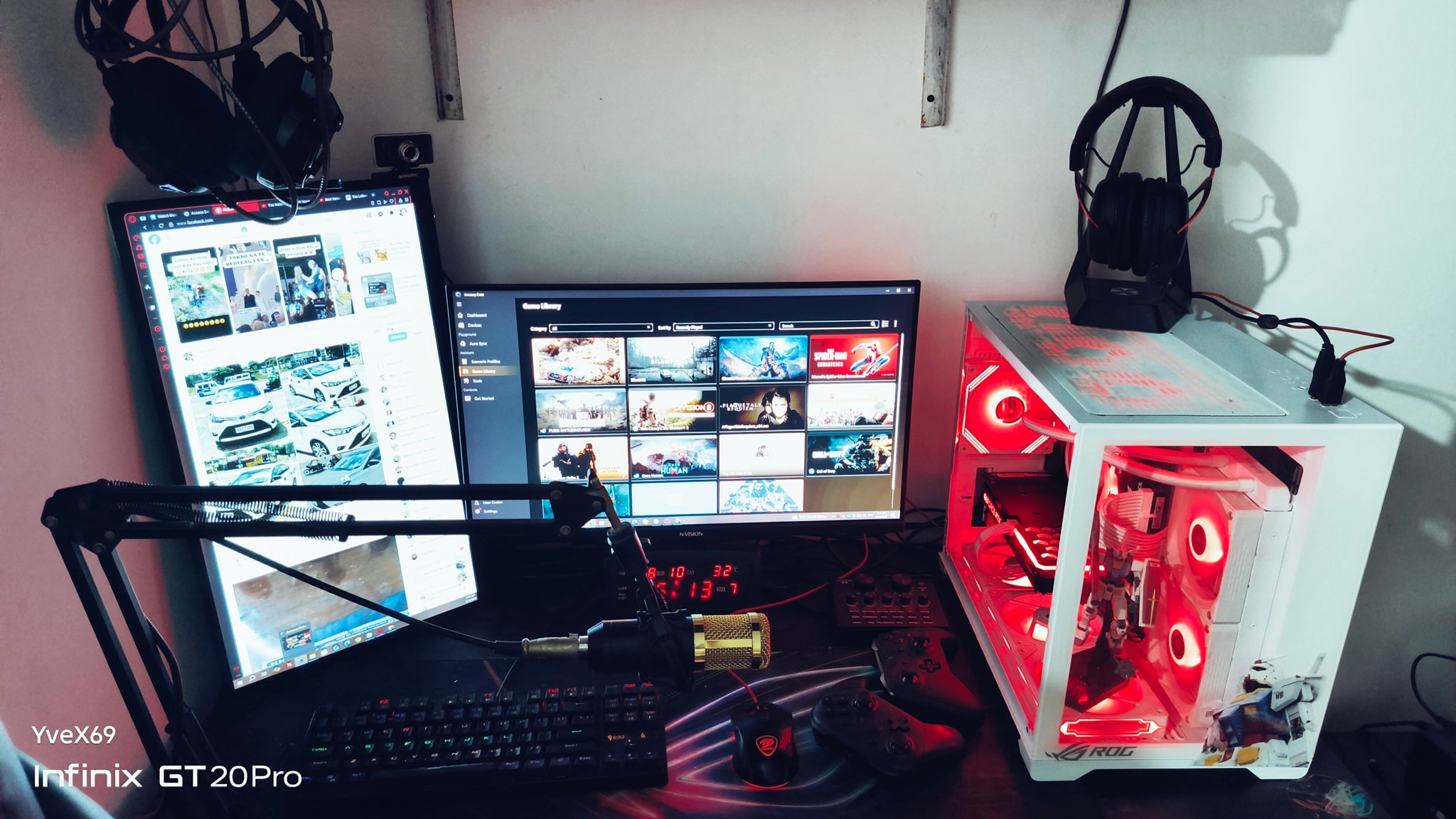 WFH build ft..kerokeropi 😅😅😅 Ryzen 5 3400G Gigabyte A320M-H V