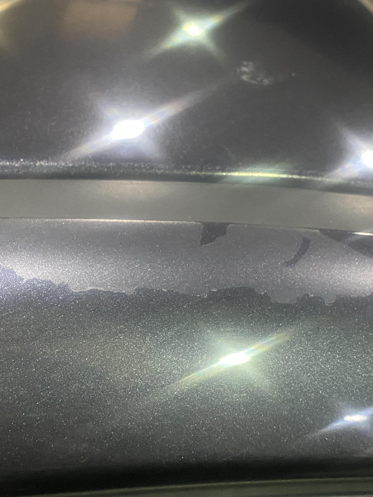 Why is paint peeling on my Subaru WRX in Phoenix, Arizona?