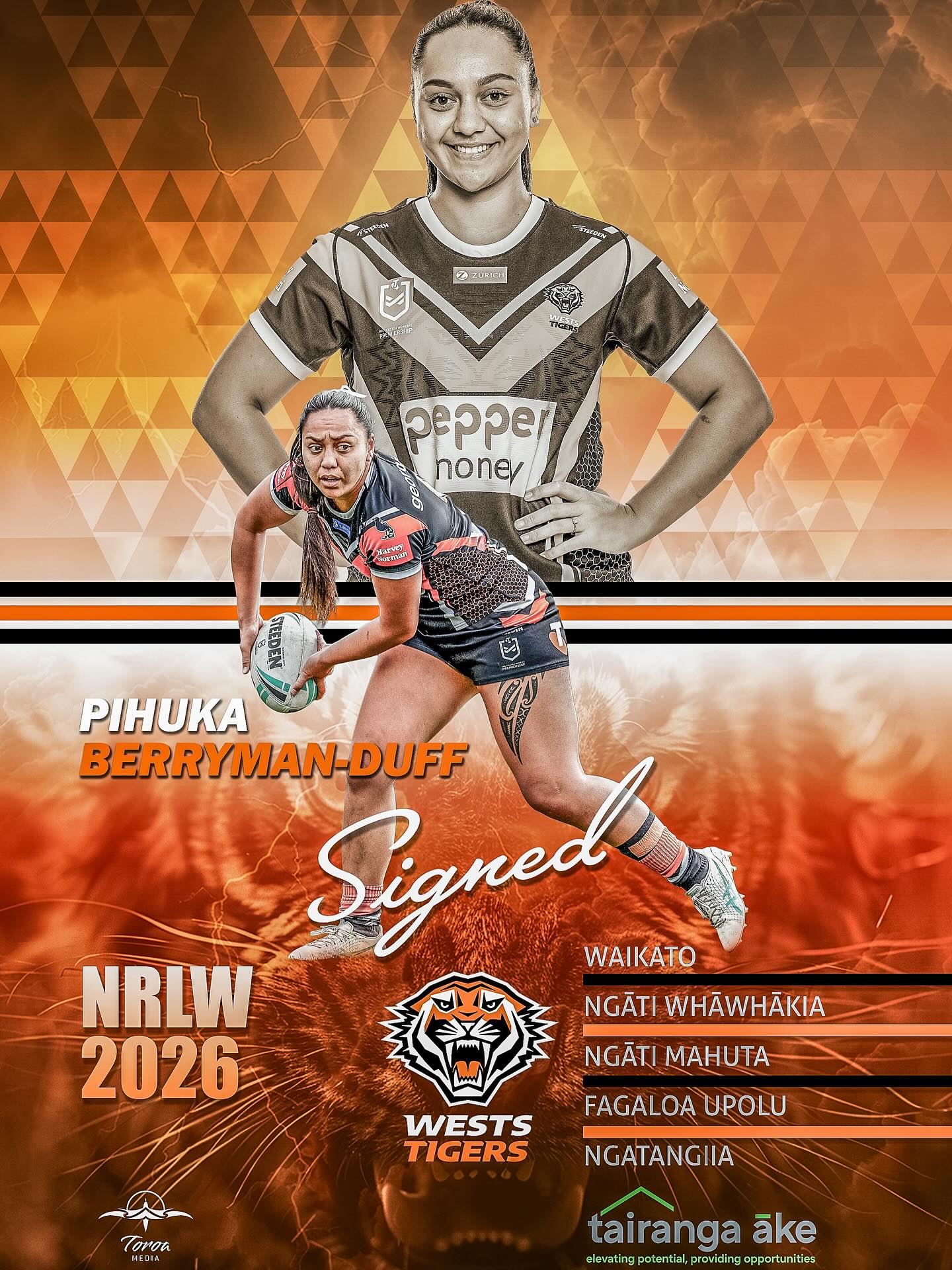 Ngahina - Tairanga Āke is excited to announce that Pihuka Berryman-Duff ...