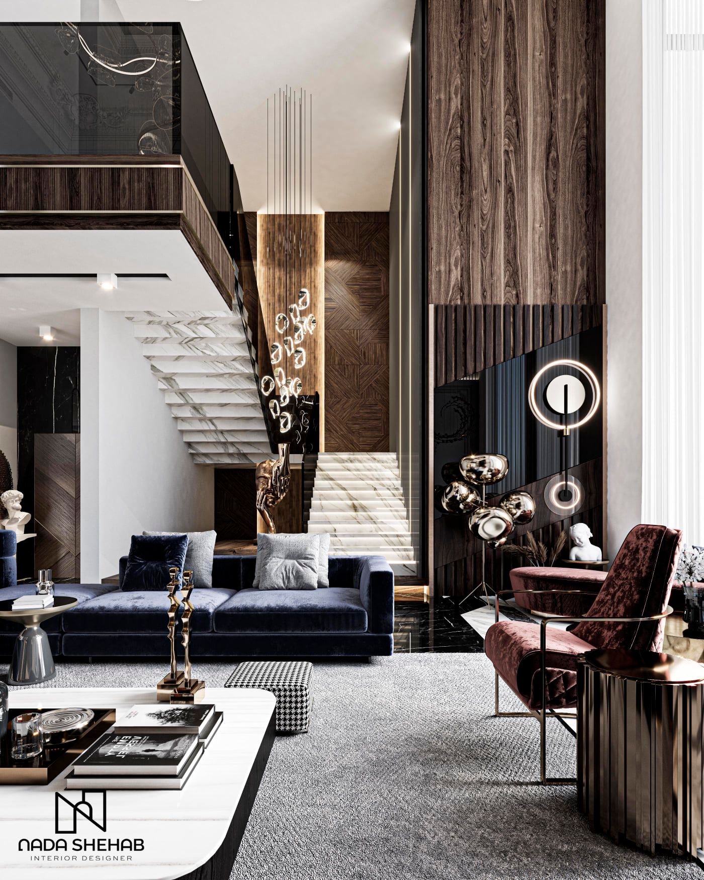 Luxxu Modern Design&Living - ️ An Eclectic Deluxe Villa by Nada Shehab ...