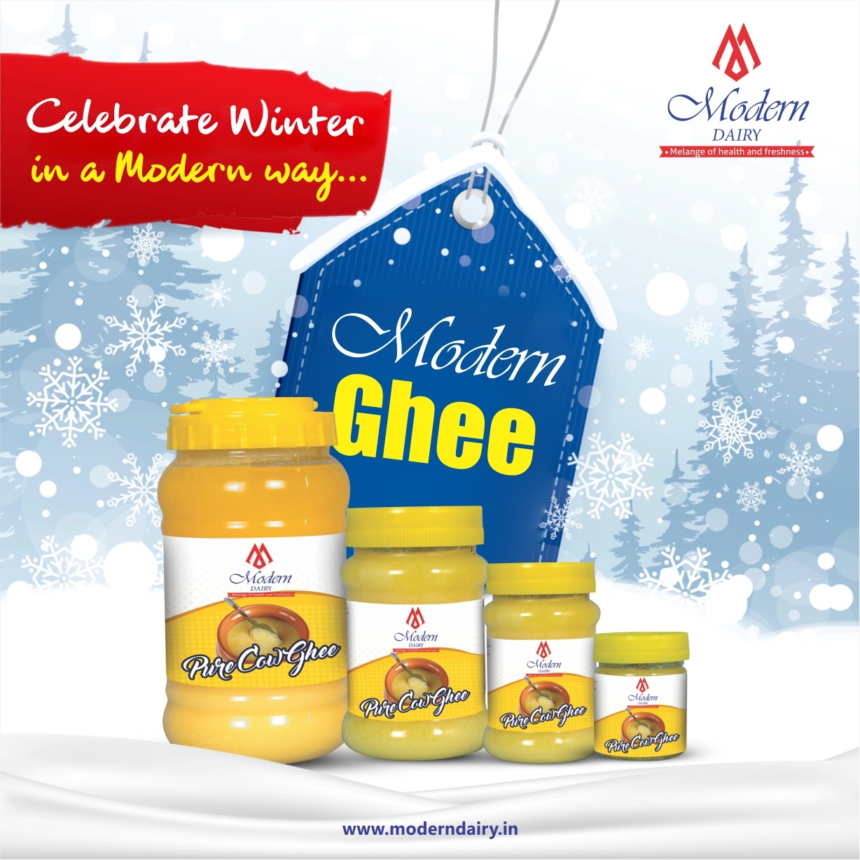 Modern Dairy - Make winter more happening with Modern Ghee! # ...