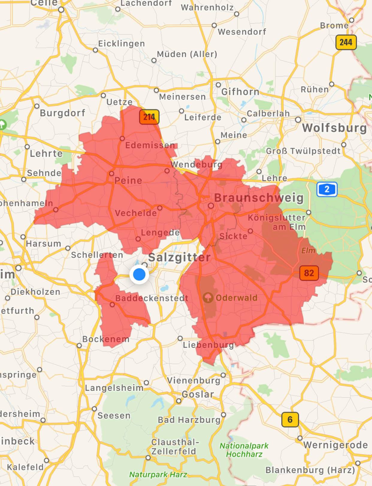 Entwarnung Storung Wurde Behoben Feuerwehr Salzgitter