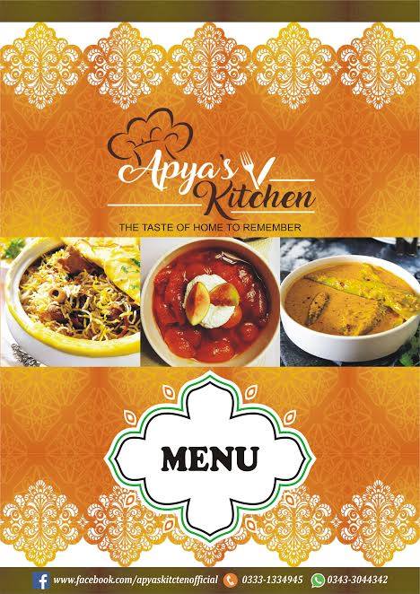 Apya's Kitchen | Karachi