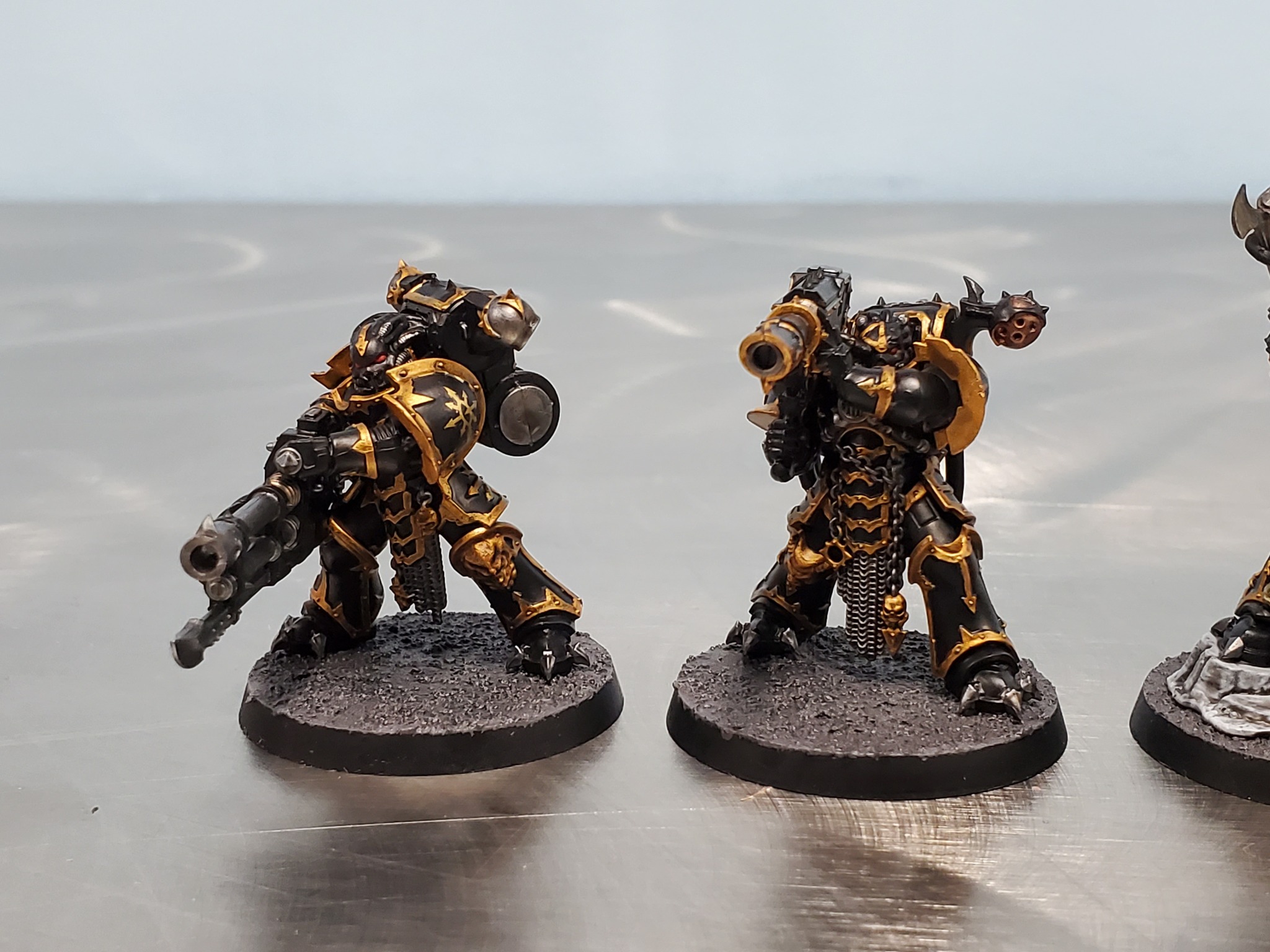 CONVERTED HAVOC SQUAD CHAOS SPACE MARINES WARHAMMER 40K 40,000 HERETIC
