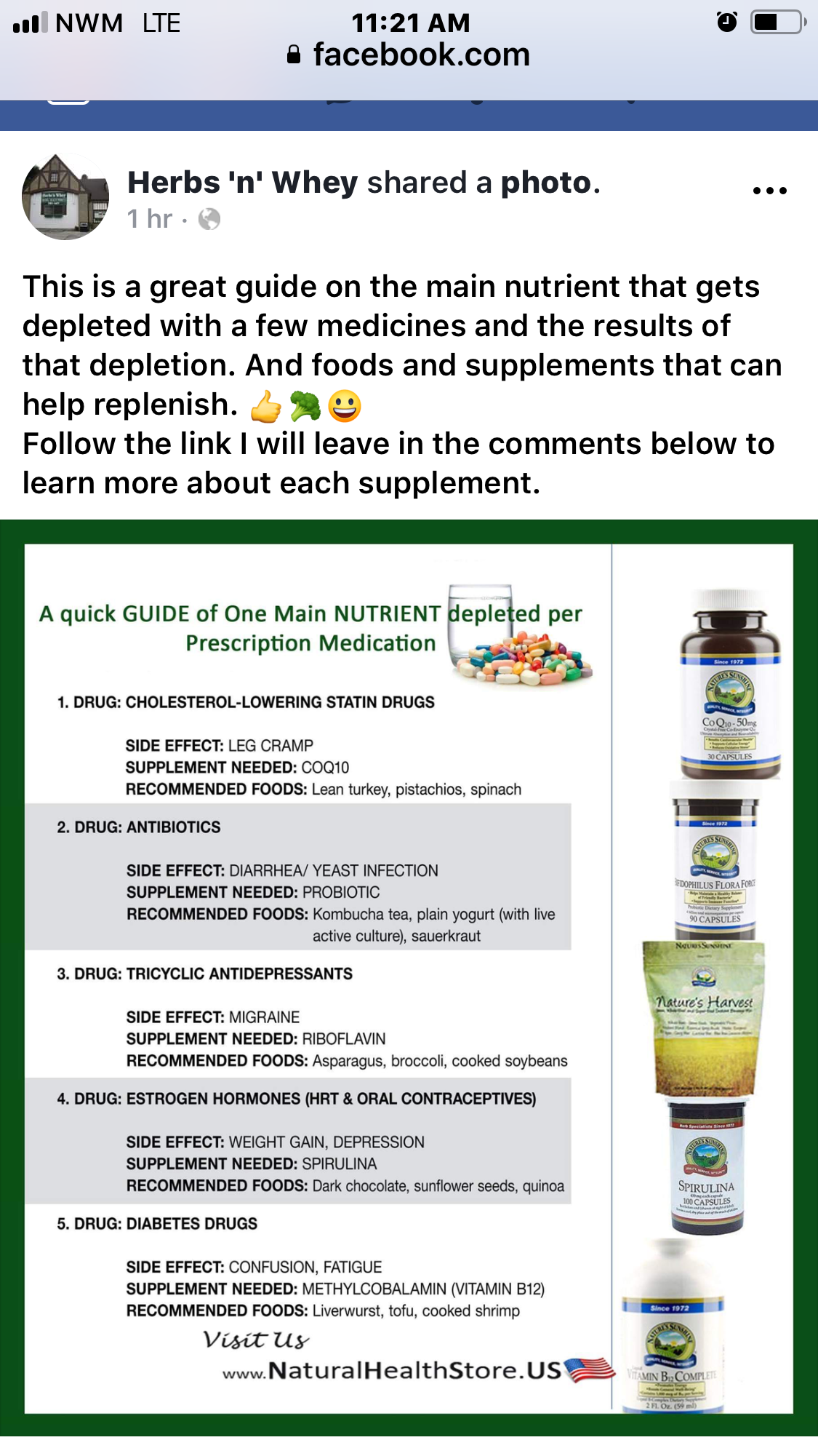 Herbs N Whey Off Set Side Effects Facebook