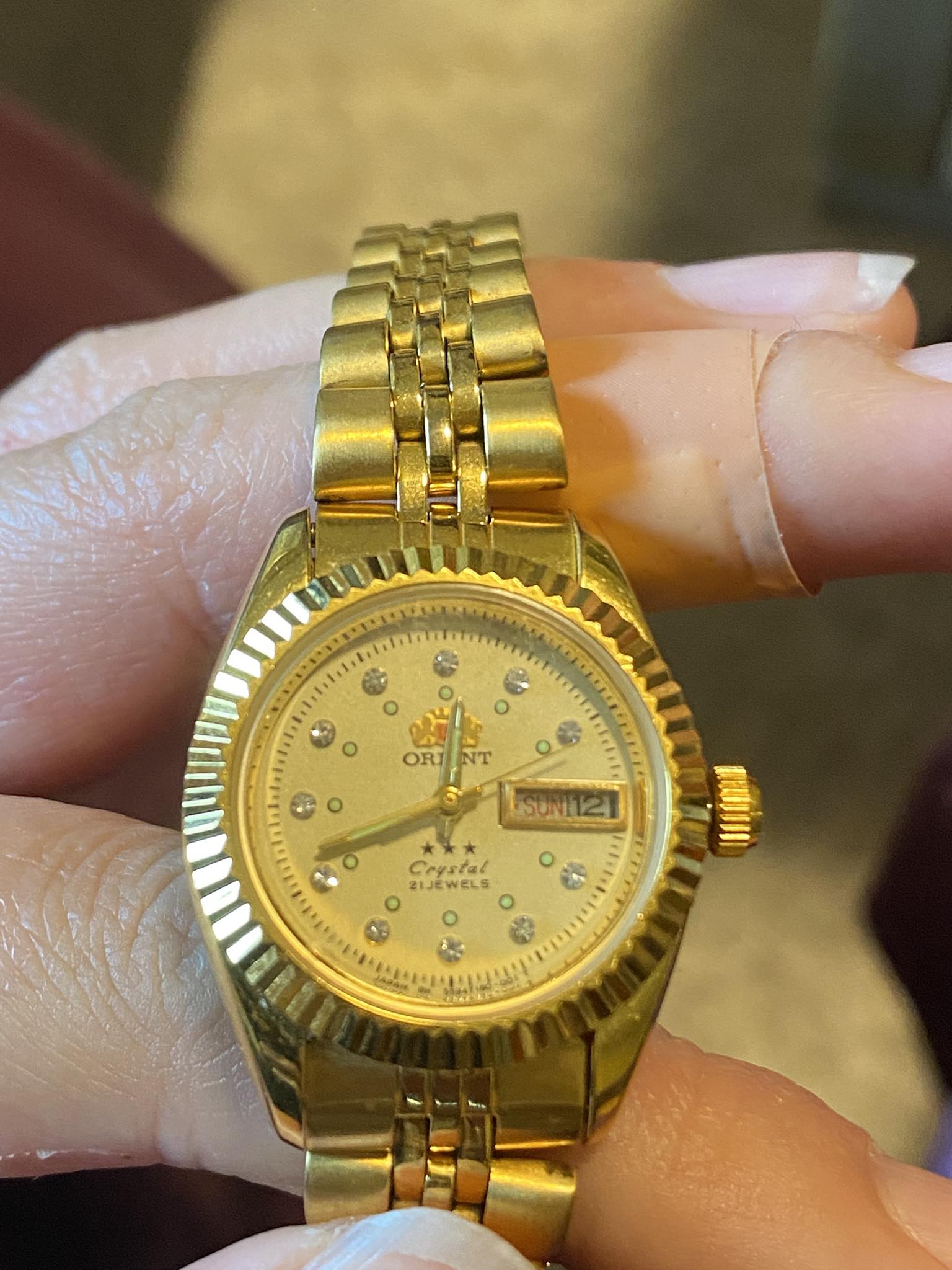 Does anyone have any knowledge about this watch? Orient crystal 21 