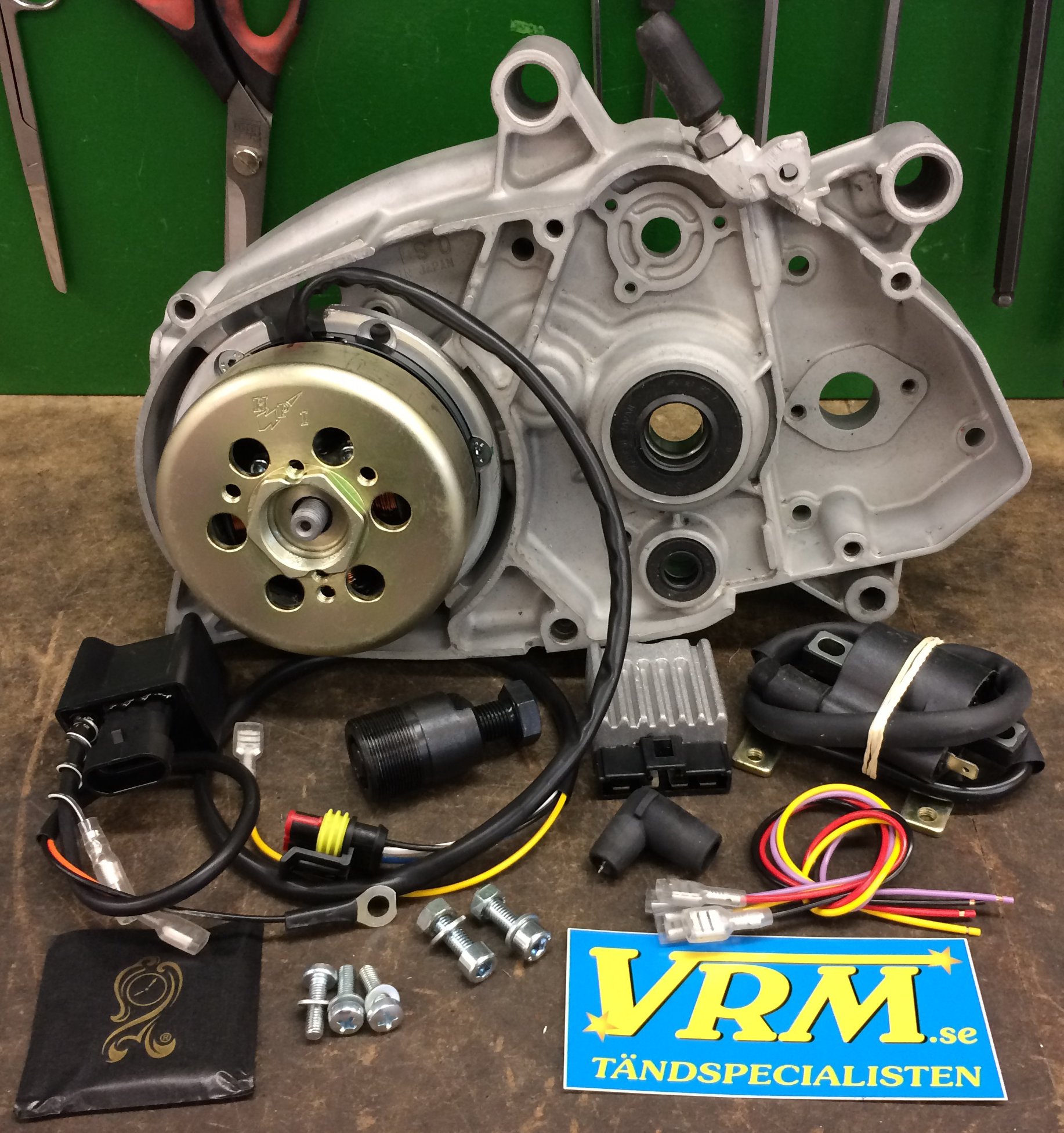VRM - VRM Special komplett tändsystem för Suzuki K50. 6 eller 12 Volt ...