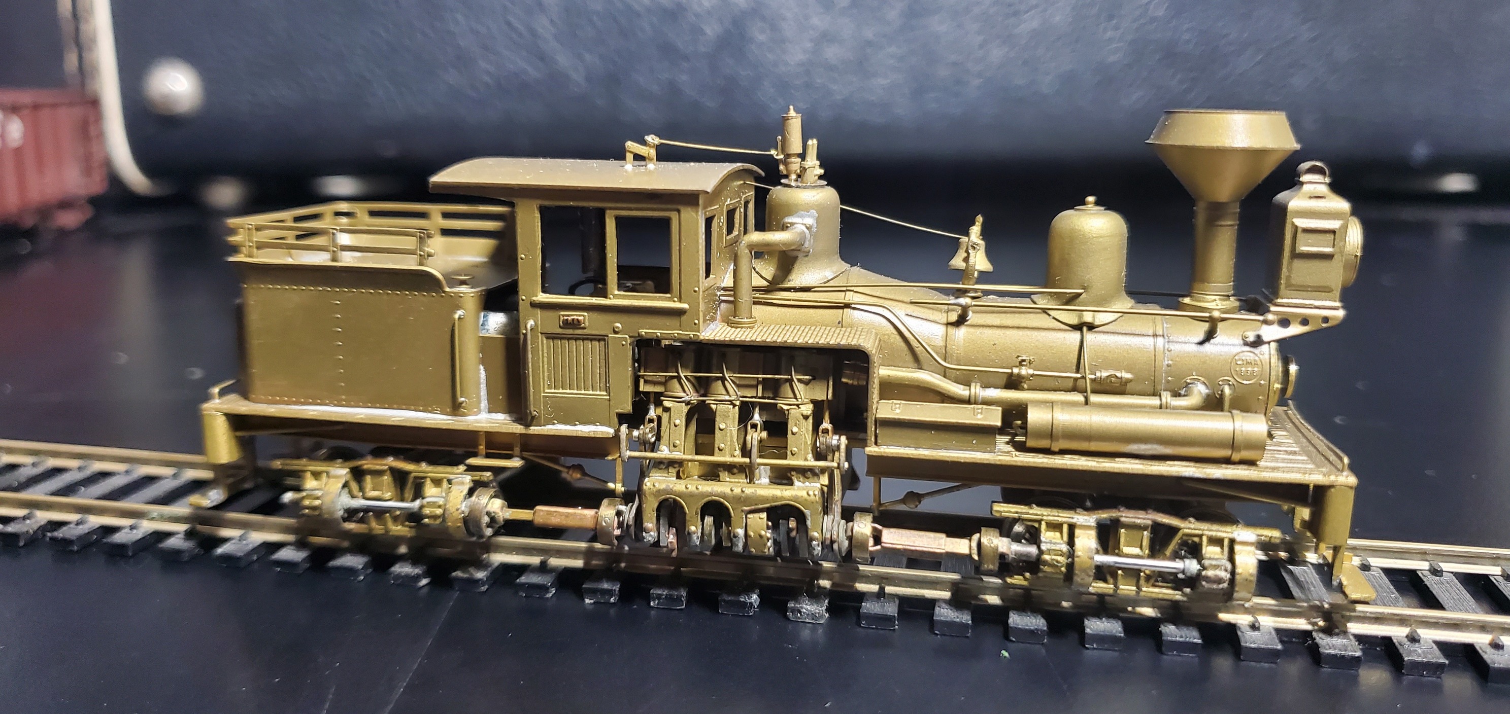 Brass logging locomotive collection for sale