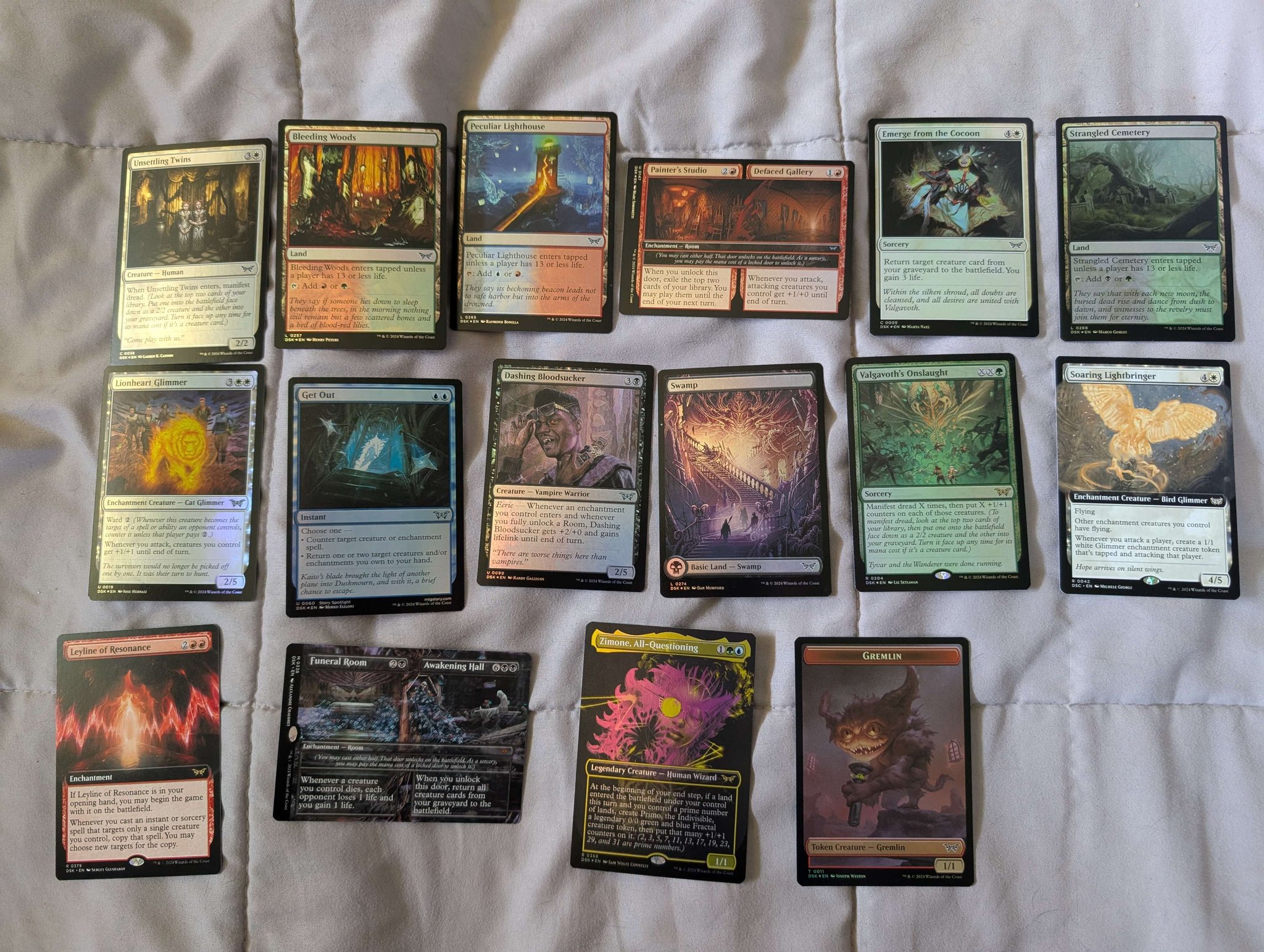 mtg duskmourn collector booster card list Duskmourn: House of Horror Play Pack spanning entity that thrives on the fear of its inhabitants Duskmourn Commander Decks – Champion
