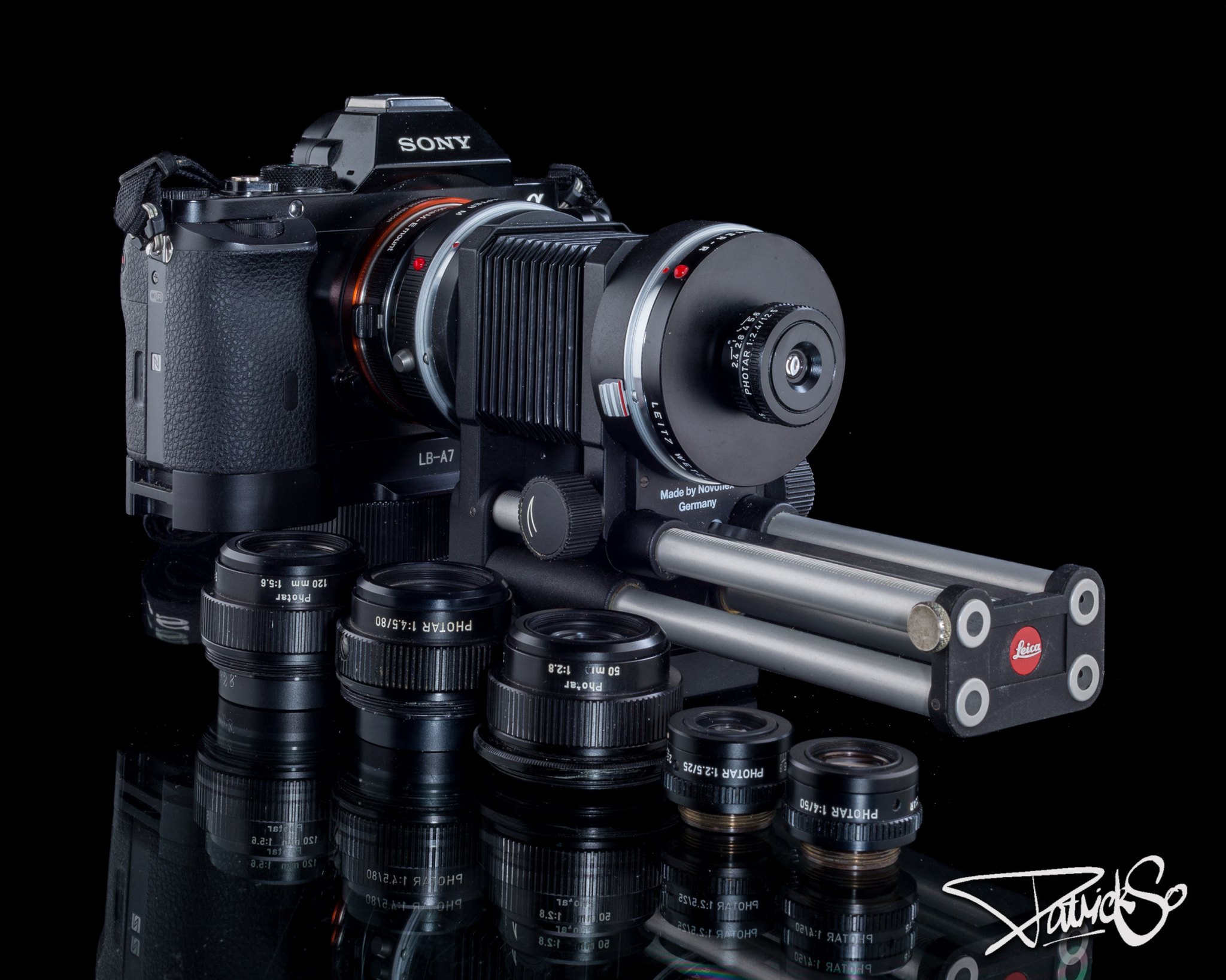 Leitz Leicina macro Cinegon 10mm F1,8. It's a S8mm lens on