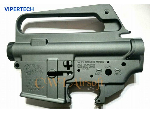 Vipertech M16A1 M603 GBB專用 上下空身組 有刻印... - 崇武國際 CWI Airsoft