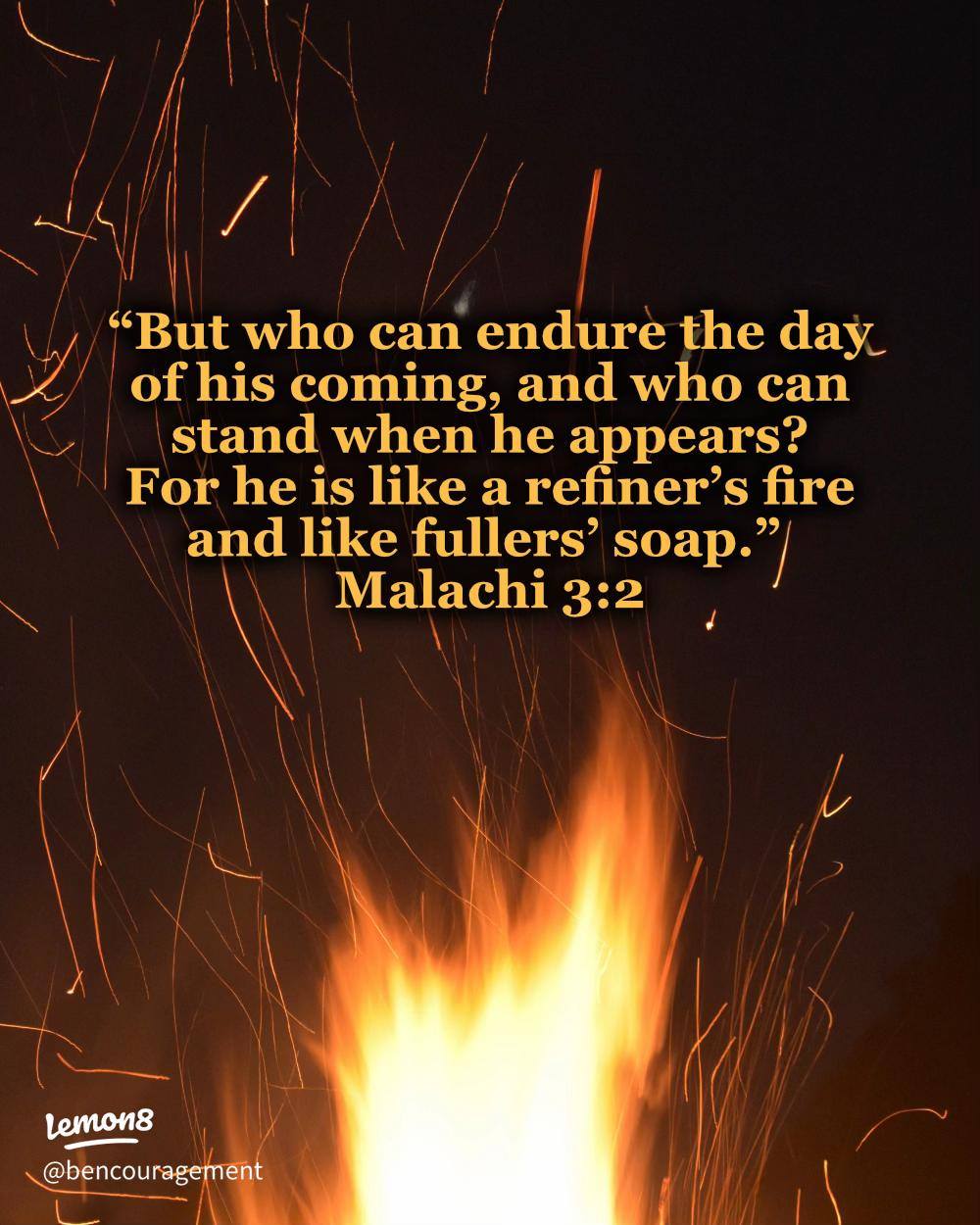 GLOBAL BIBLE STUDY FORUM | *God's holiness burns against sins.* “For ...