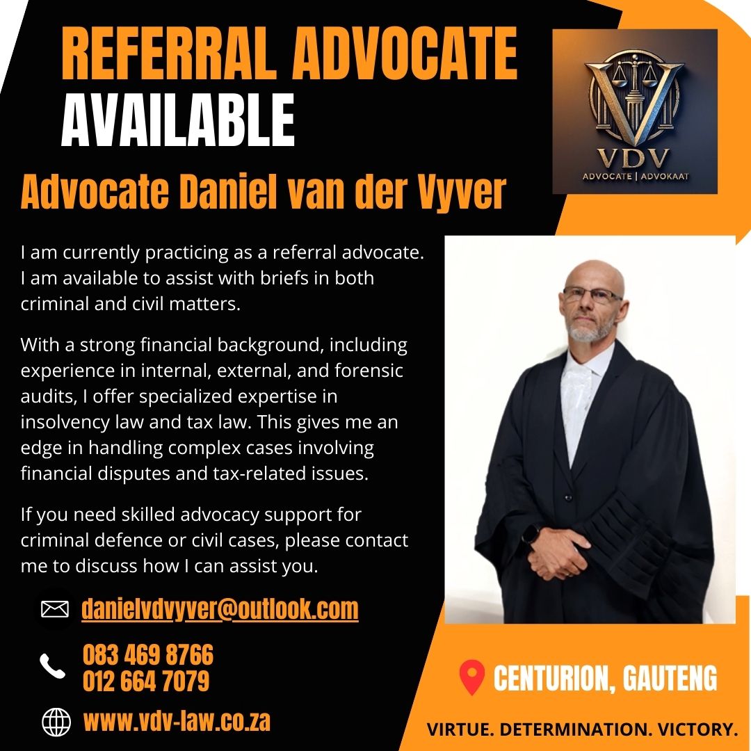 VAYIMERI SOUTH-AFRICA / LAWYERS / ADVOCATES | **REFERRAL ADVOCATE ...