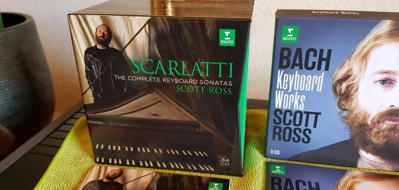 Domenico Scarlatti complete keyboard sonatas by Scott Ross