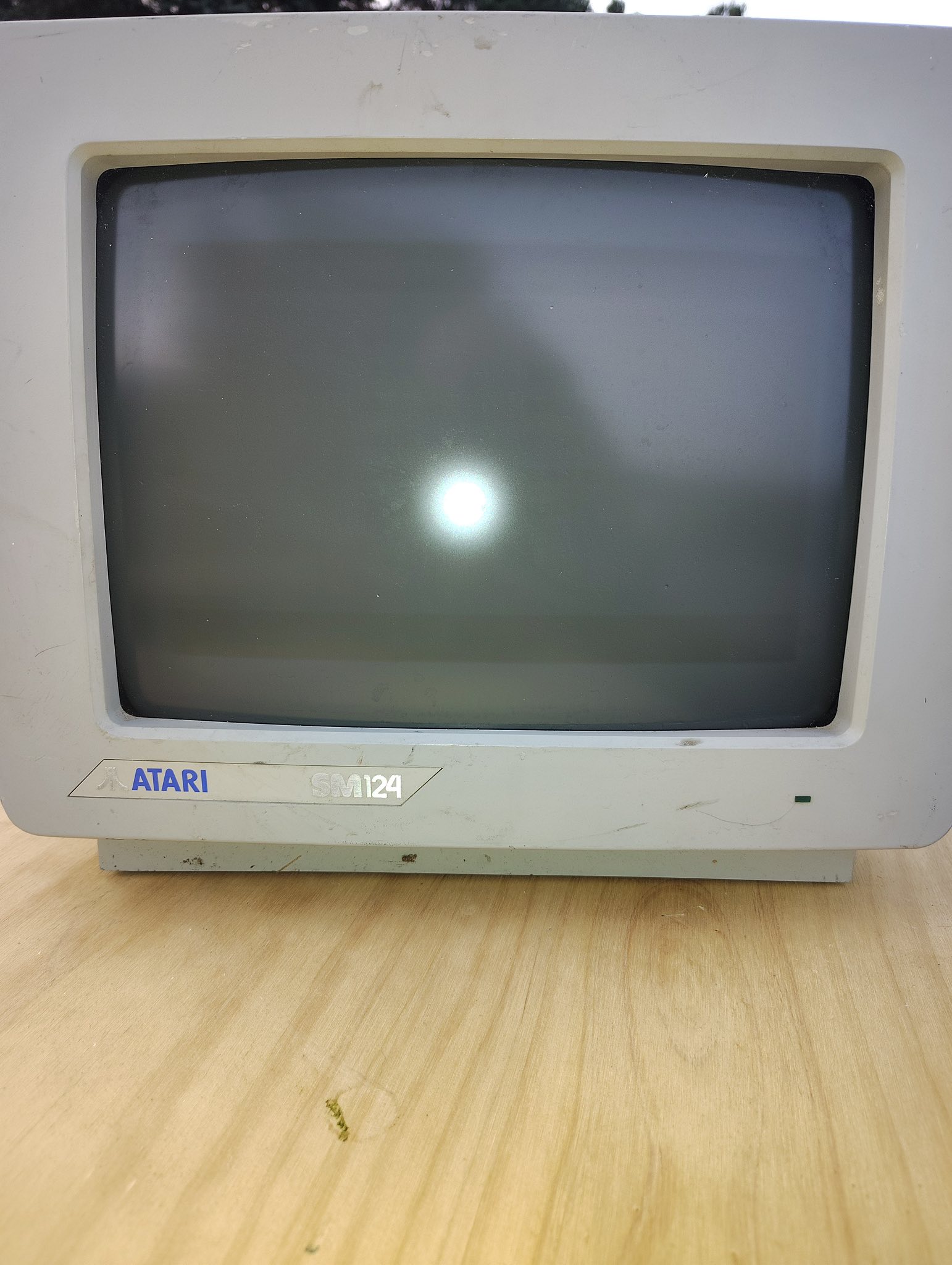 What are Atari SM124 monitors worth?