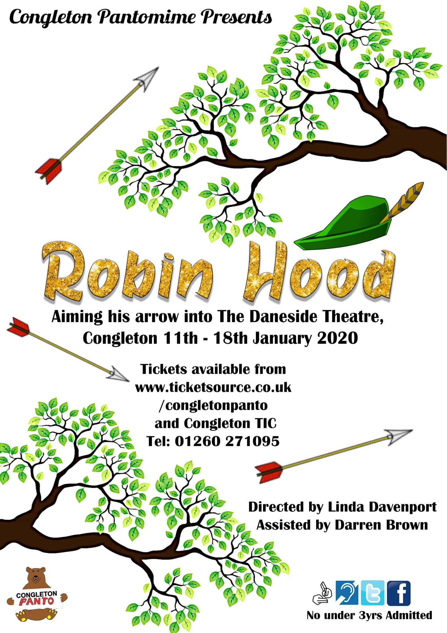 Our Posters and flyers are now out... - Congleton Pantomime | Facebook