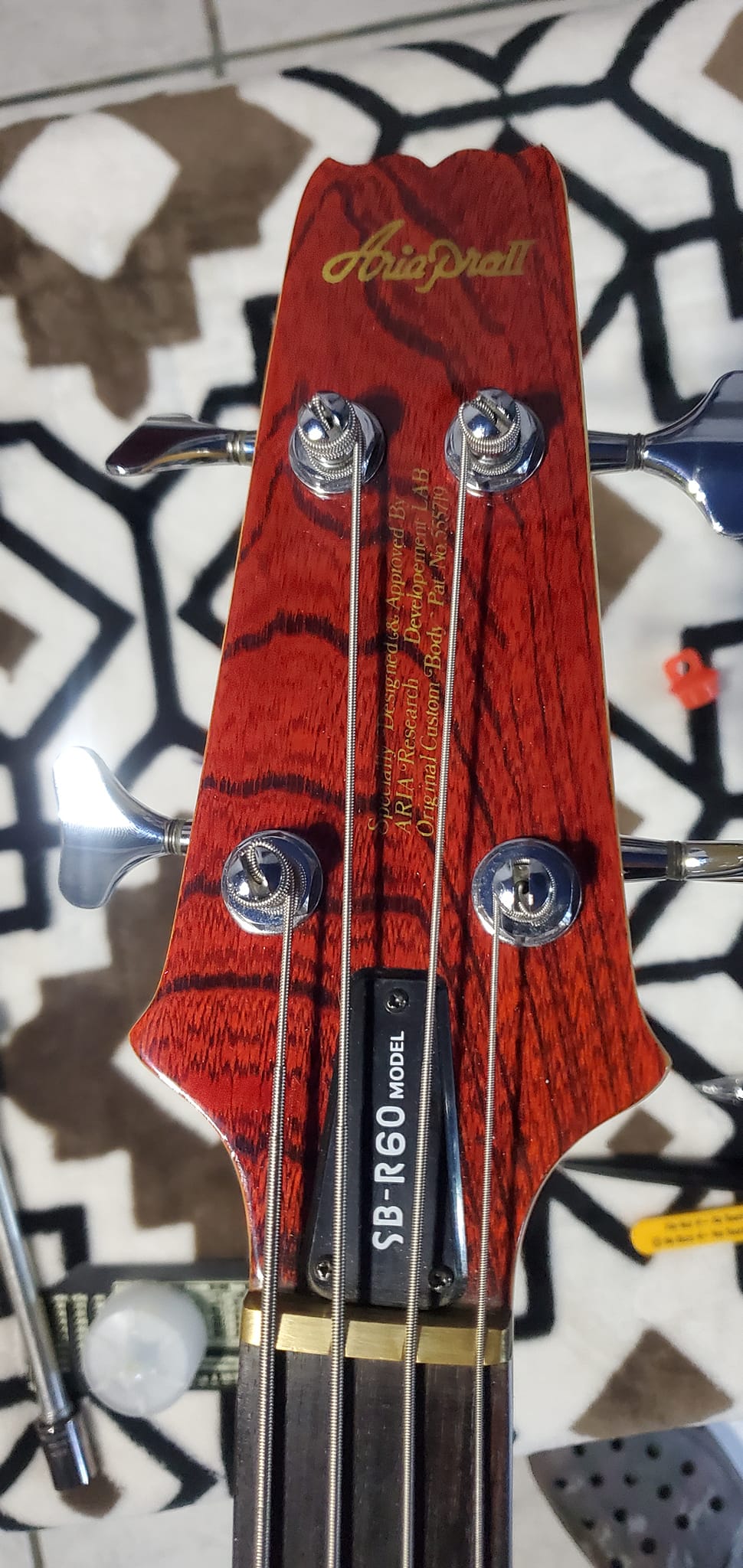 Acquiring a rare 1983 Aria Pro ll SB R60 bass guitar
