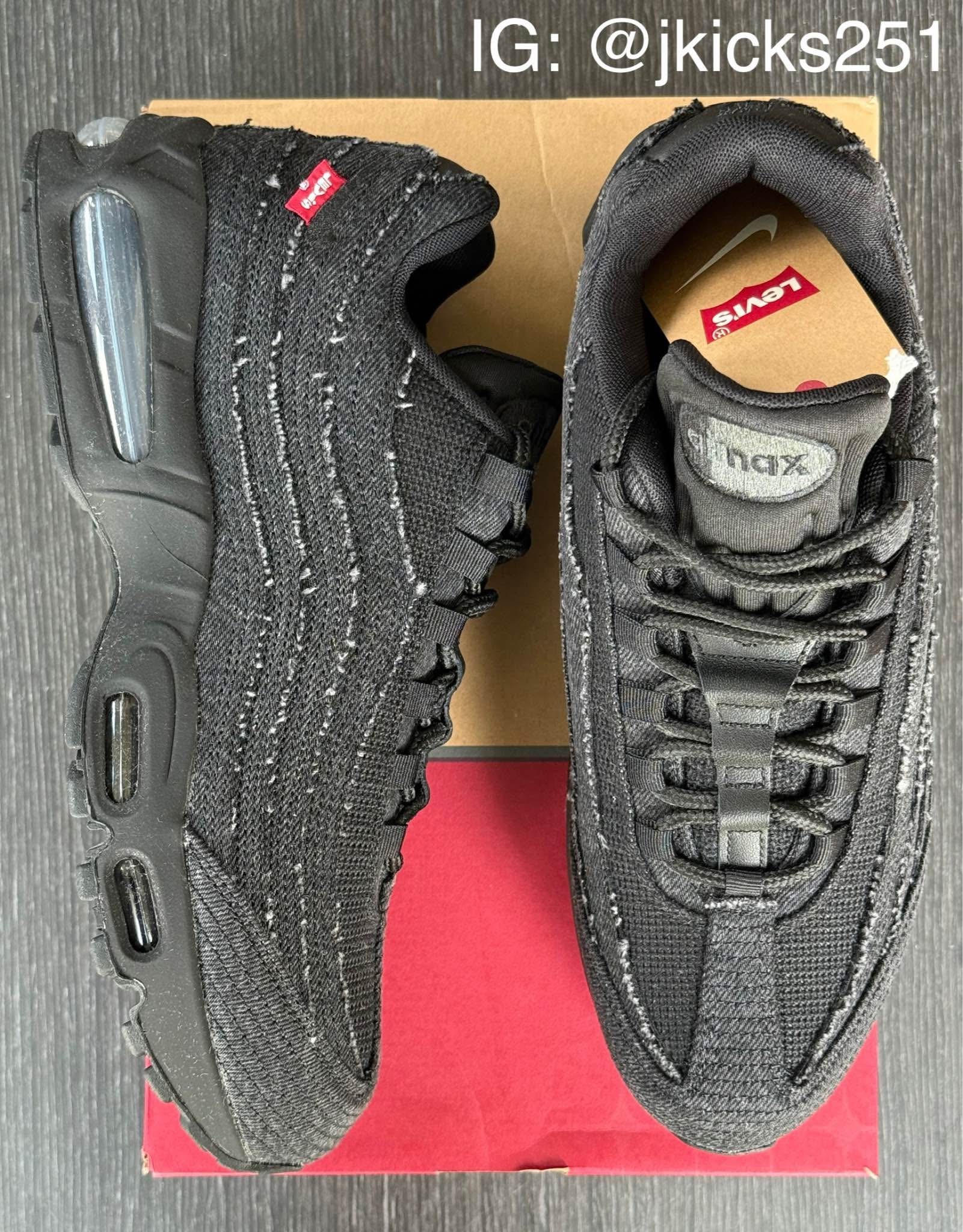 Name: Nike Air Max 95 OG “Levi Black” Size: 11M Condition 
