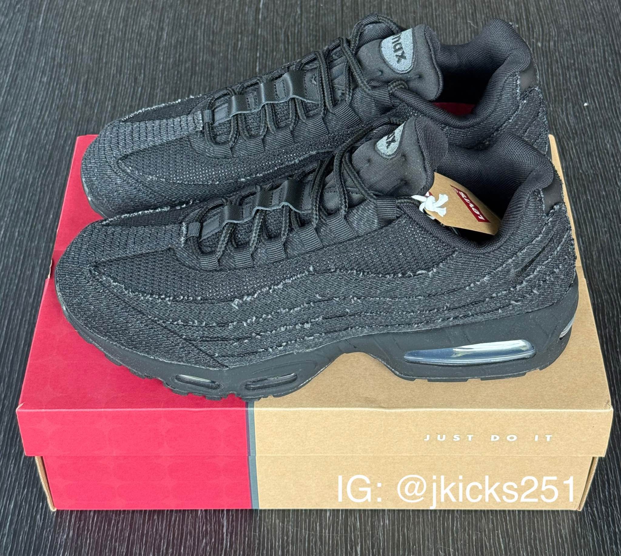 Name: Nike Air Max 95 OG “Levi Black” Size: 11M Condition 