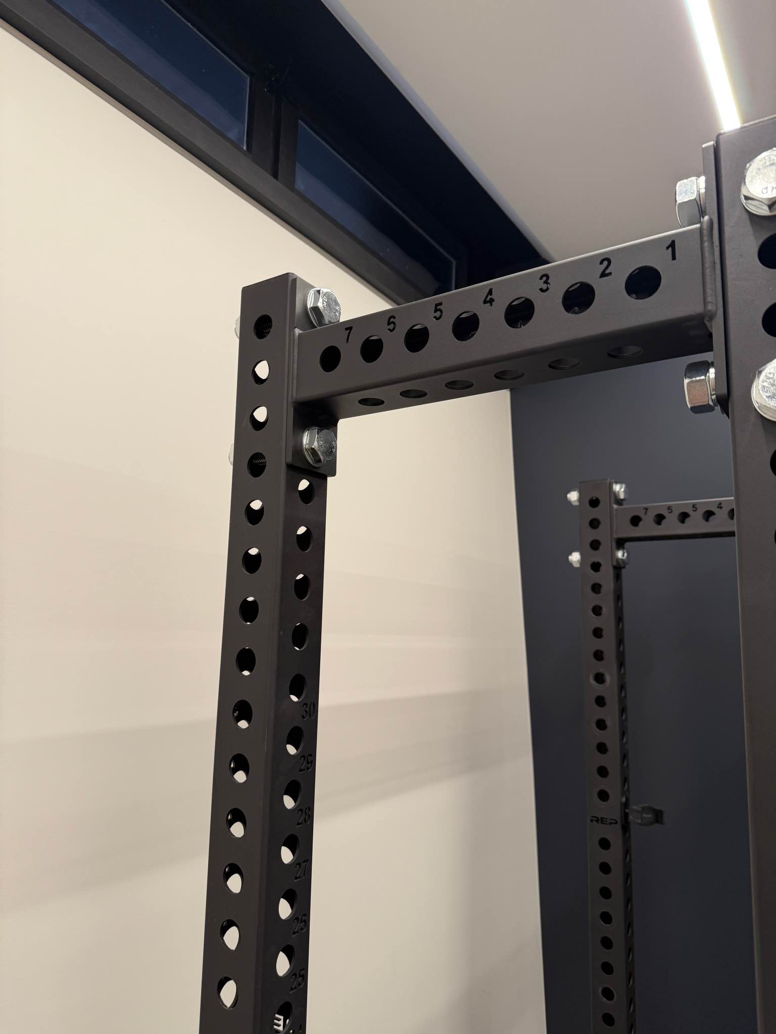 REP Fitness 93” Rack Uprights (2) & 16” Crossmembers (4) NEW! - Weight ...