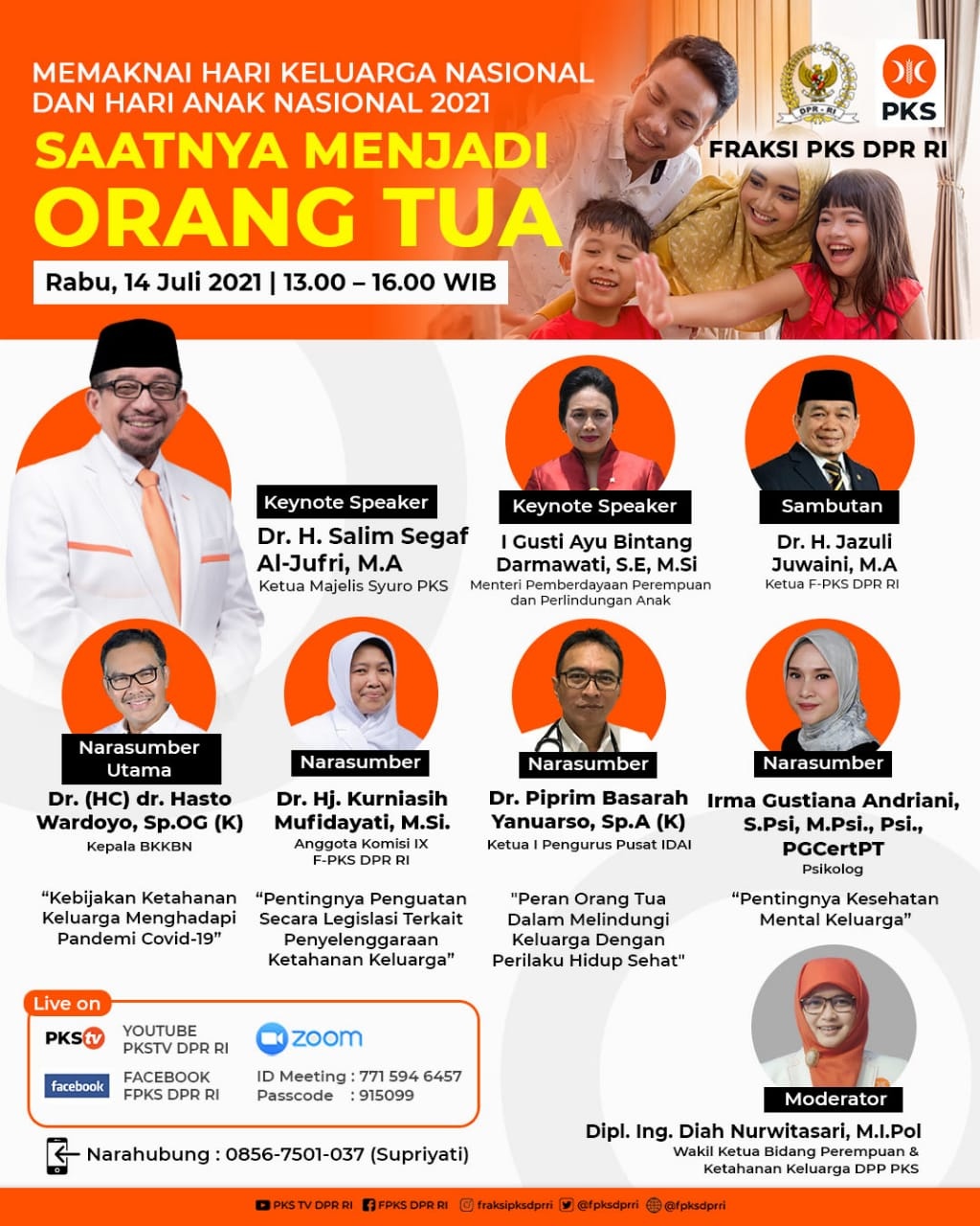 PKS NTB - 💟 MEMAKNAI HARI KELUARGA NASIONAL DAN HARI ANAK... | Facebook