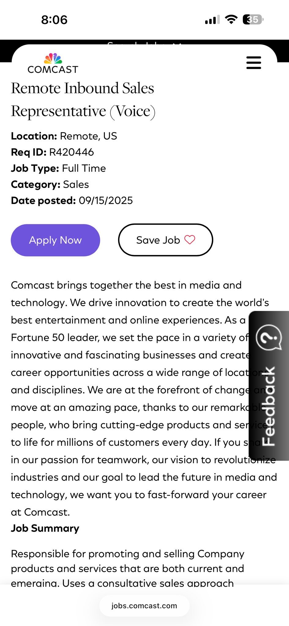 WFH LEGIT JOBS 👩🏾‍💻💞 | Comcast: Remote Inbound Sales Representative ...