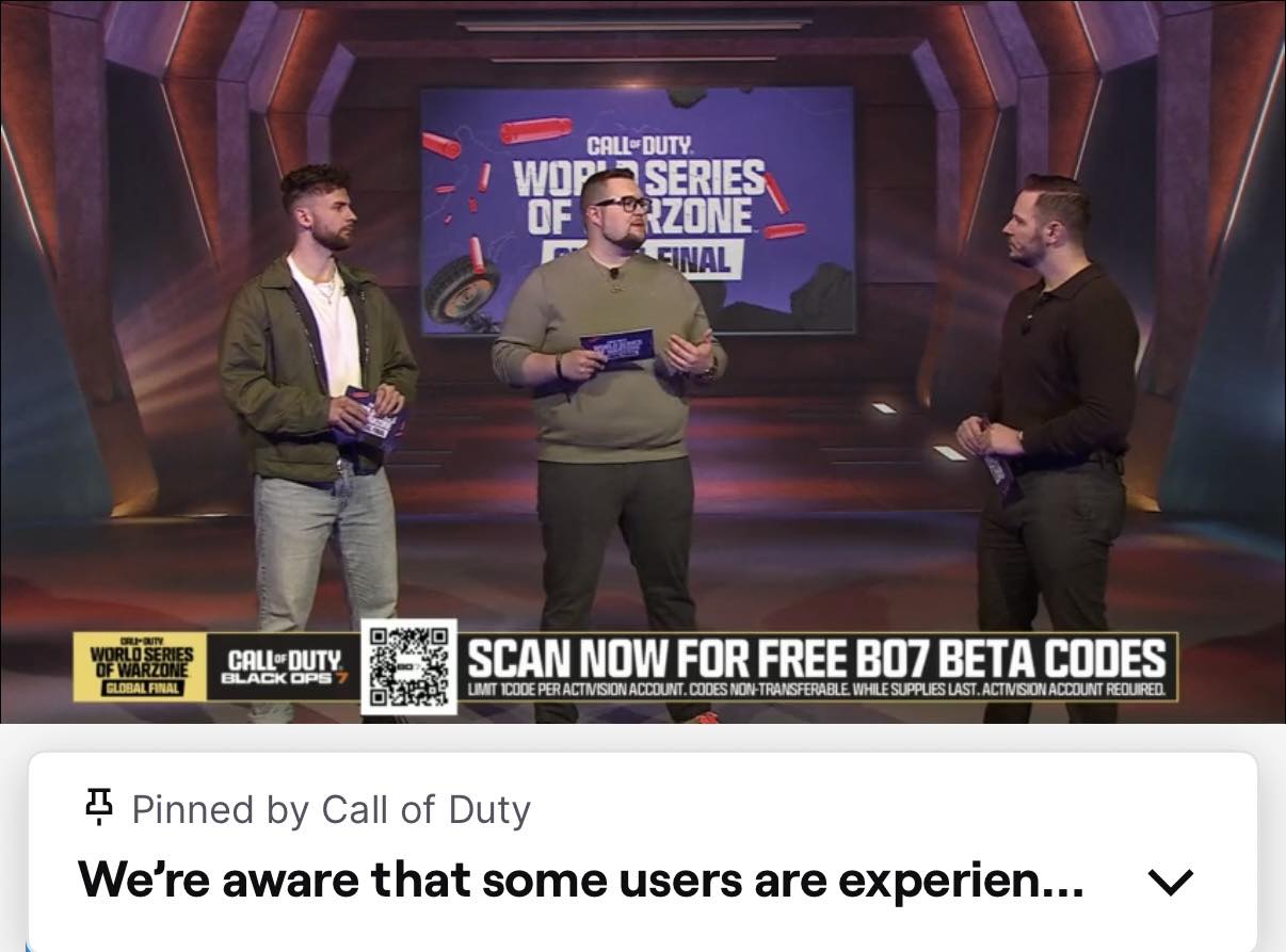 Black Ops 7 Zombies | Scan the barcode for 1 Free Early Access Bo7 Beta ...