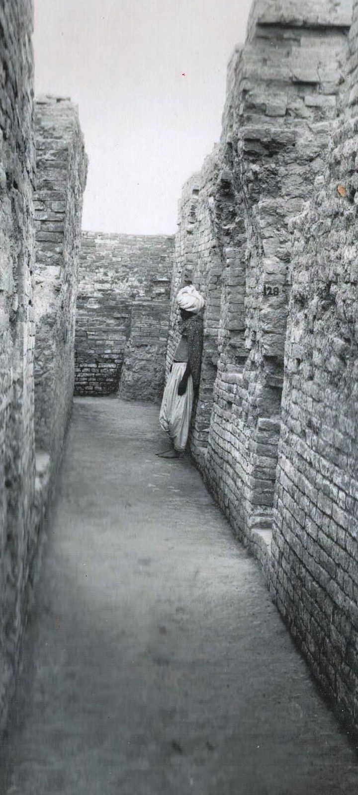 Excavation at Mohenjo-daro— circa 1940-50s.