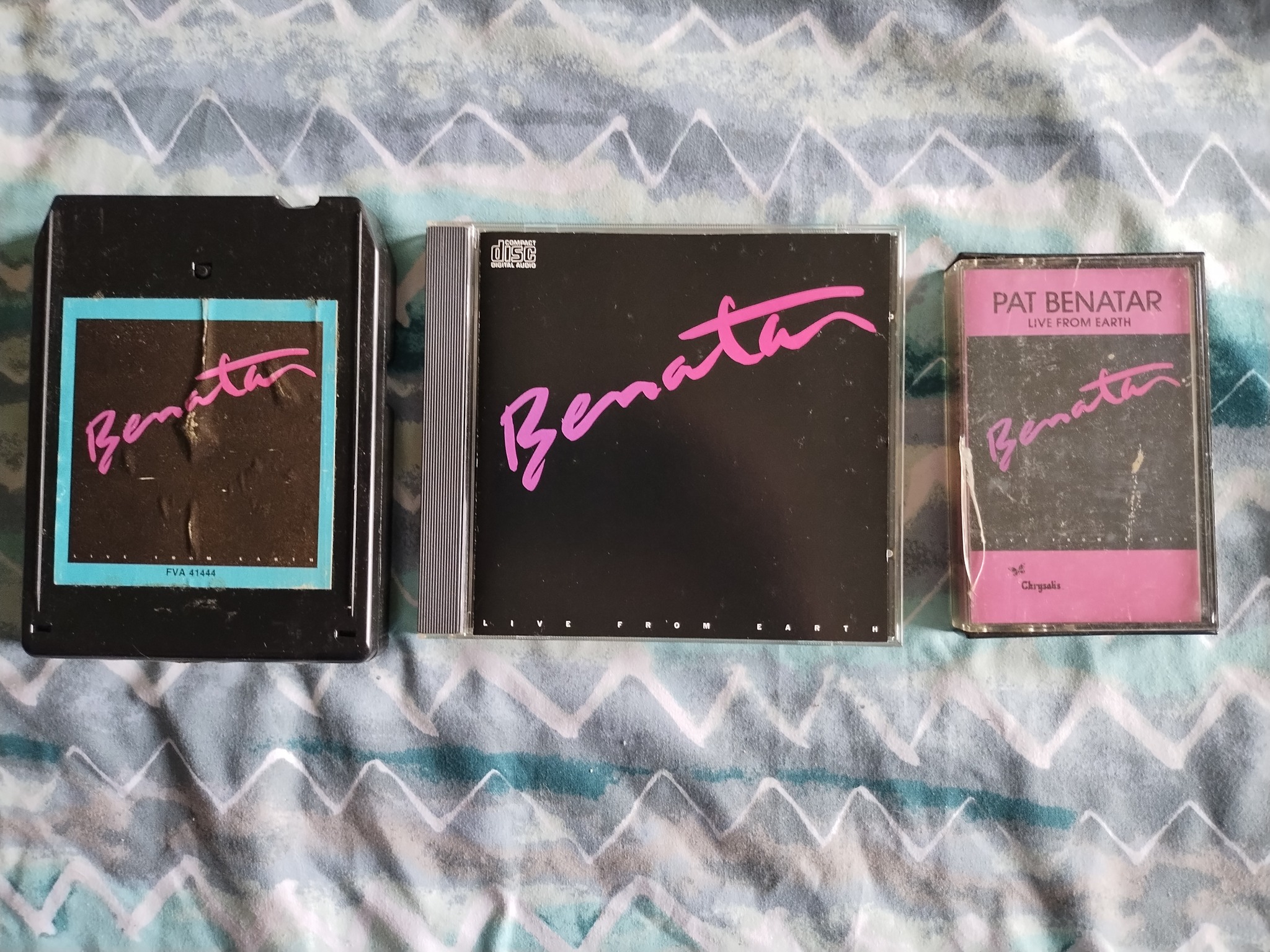 Pat Benatar Live From Earth is 40 on October 15. Recorded during 