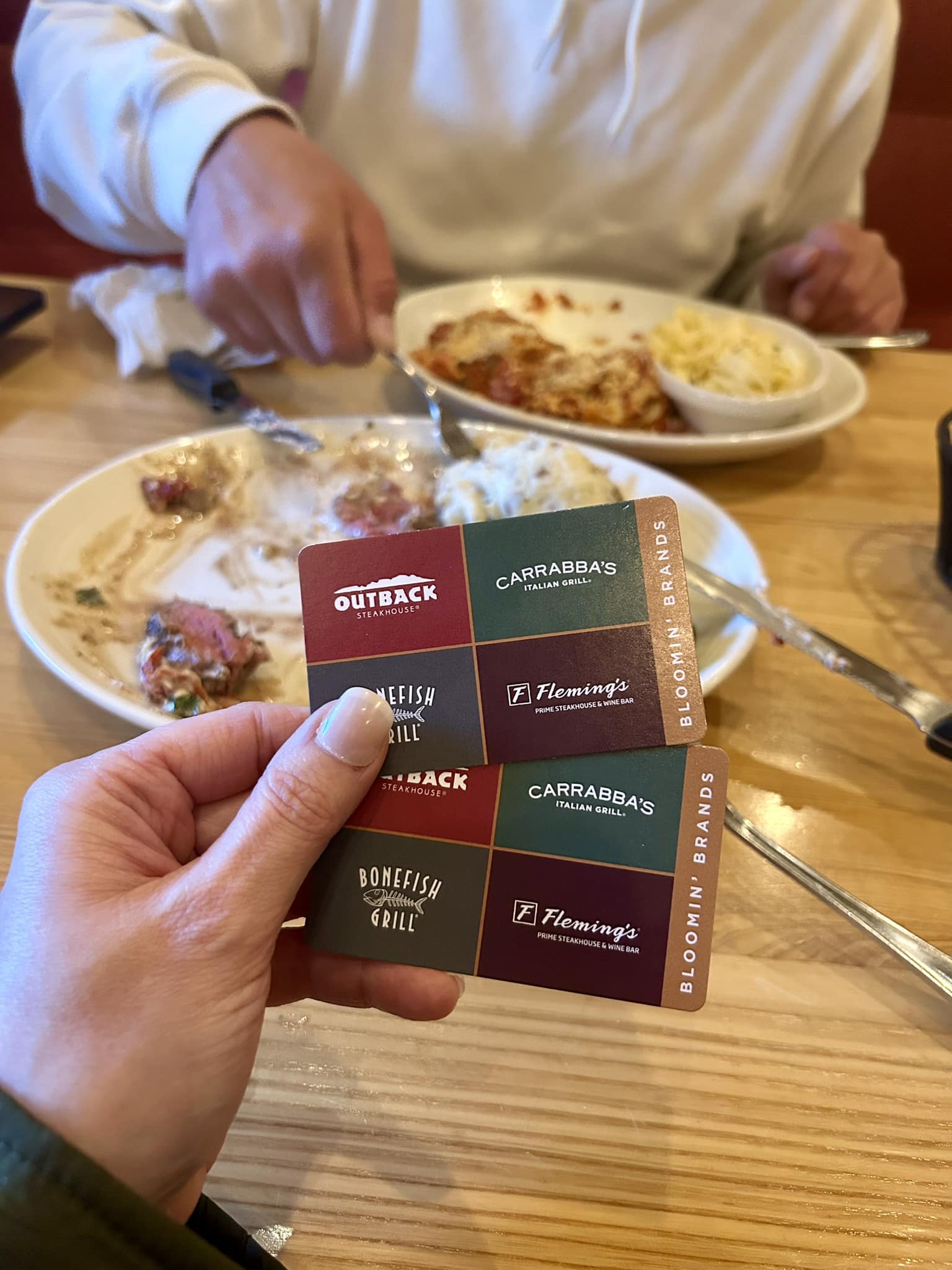 rare italian gift card Bloomin' Brands Carrabba's Grill Restaurant Physical or someone who simply appreciates the best Italian Food Store eGift Card