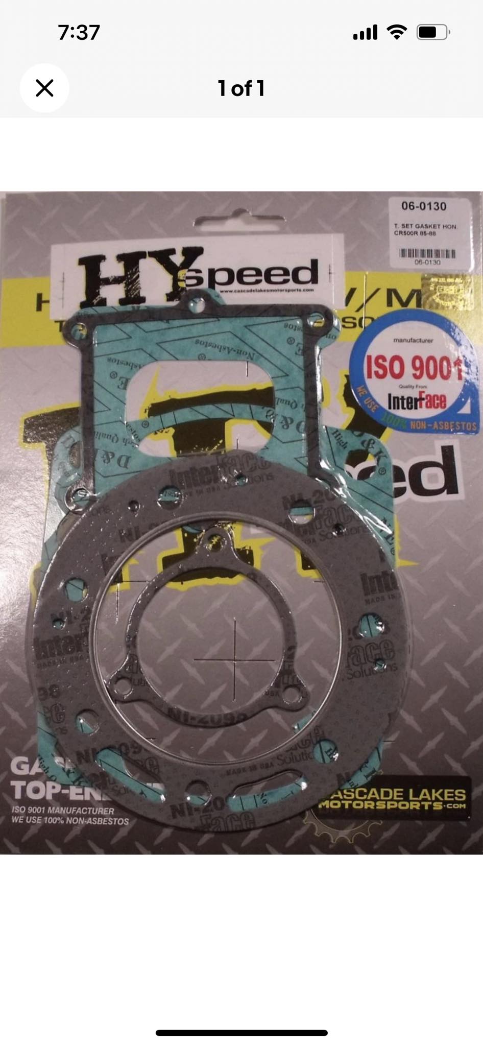Top End Head Gasket Kit – Fits Honda CR250R 2005-2007 – HYspeed 06-0123
