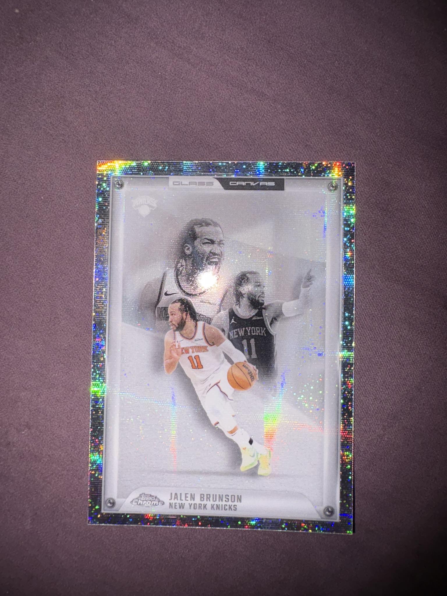 Selling Jalen Brunson sports card