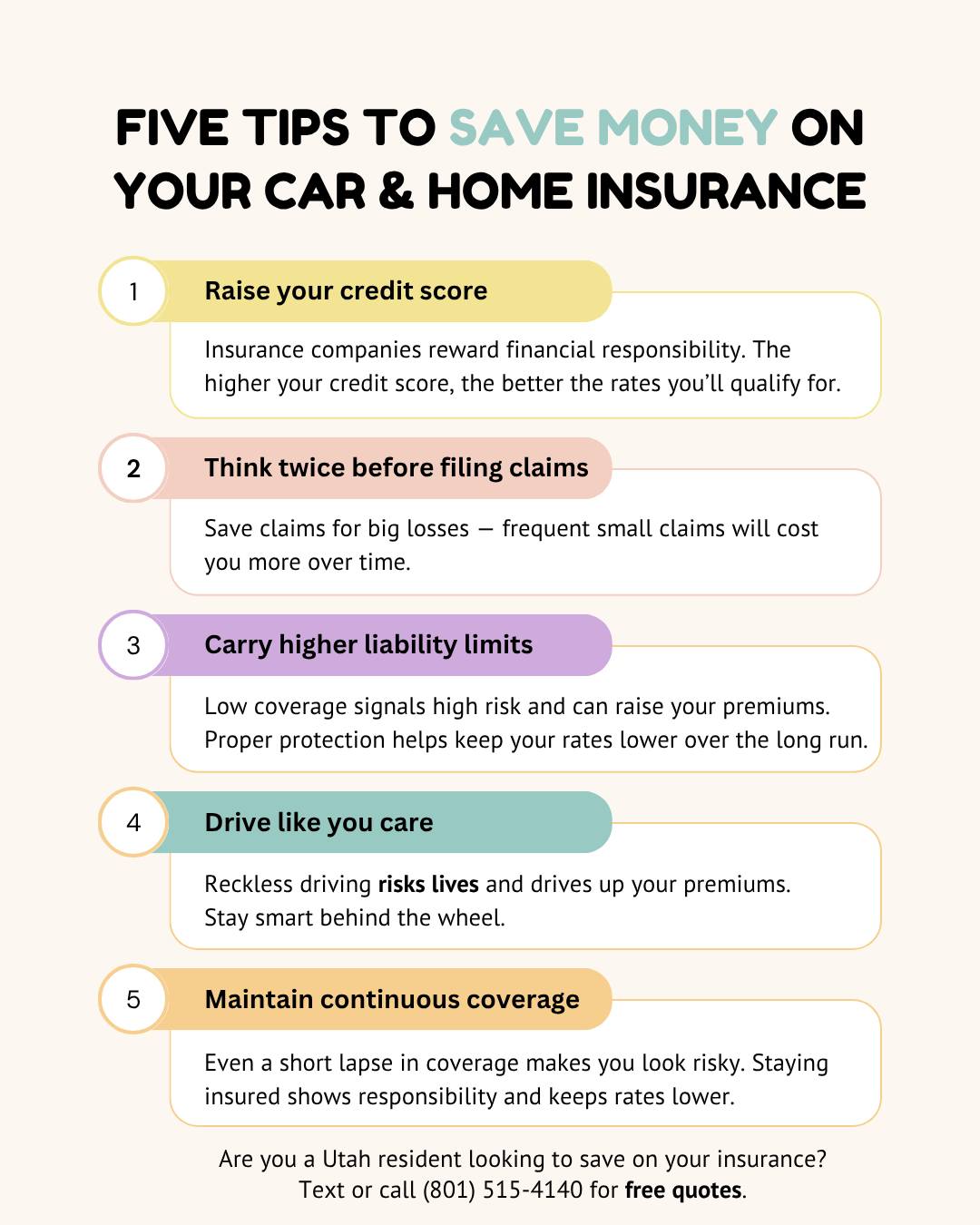 How to Save Money on Insurance Premiums: Car and Home Edition