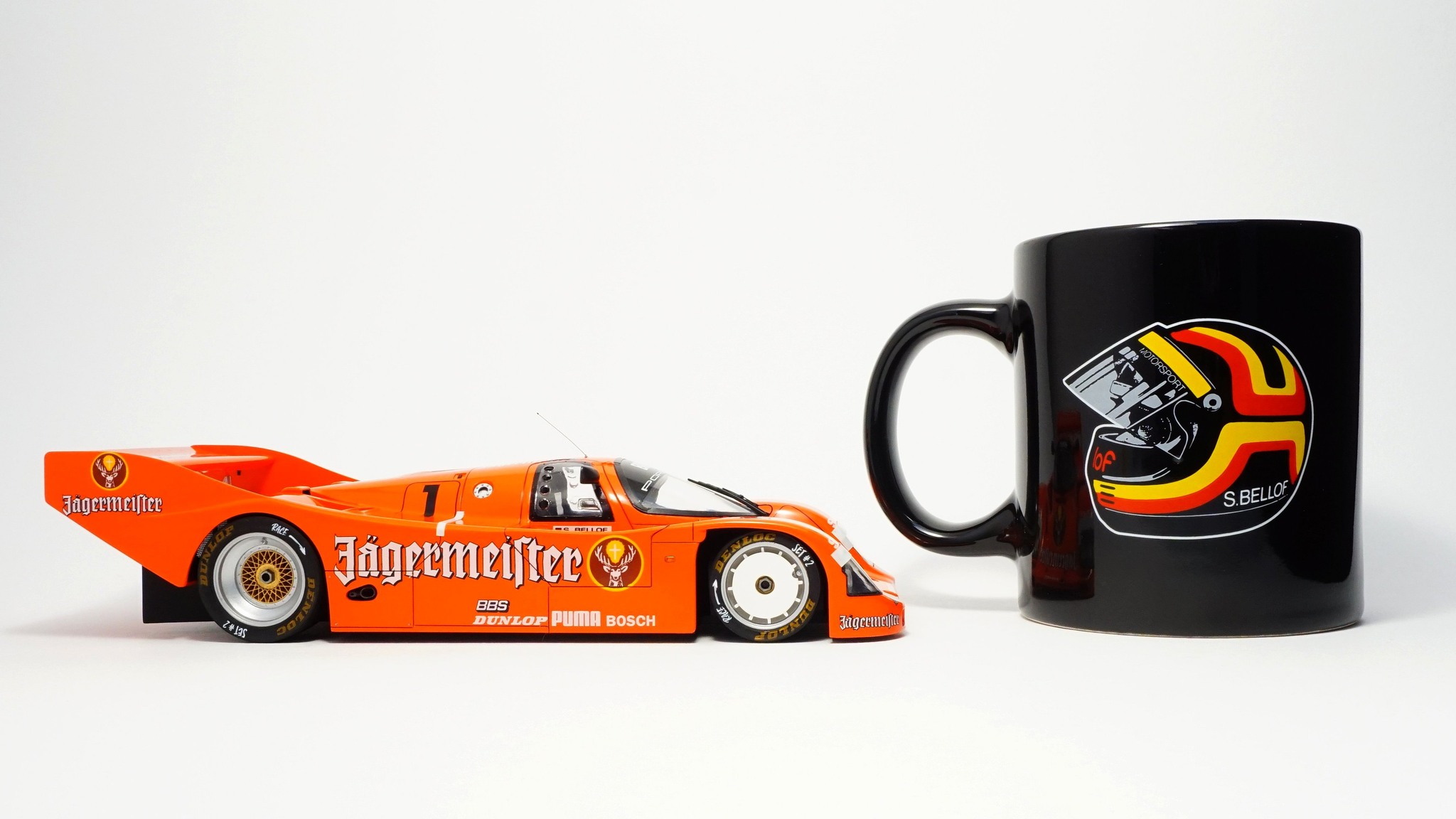 Stefan Bellof - Jägermeister Brun Porsche 956 B DRM Norisring 1984