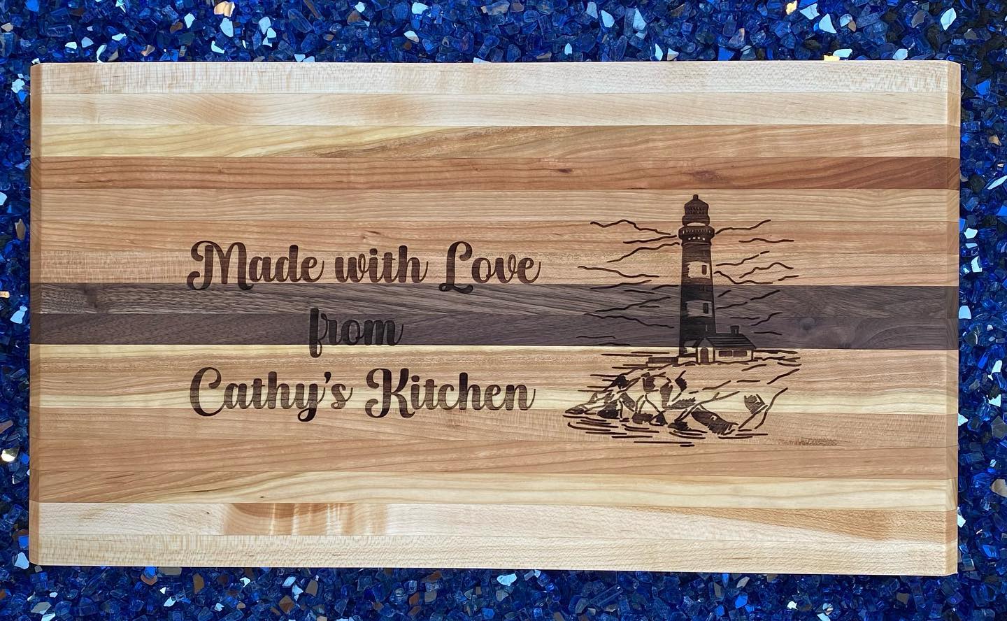 Rustic Ruckus - This board consists of maple and cherry... | Facebook