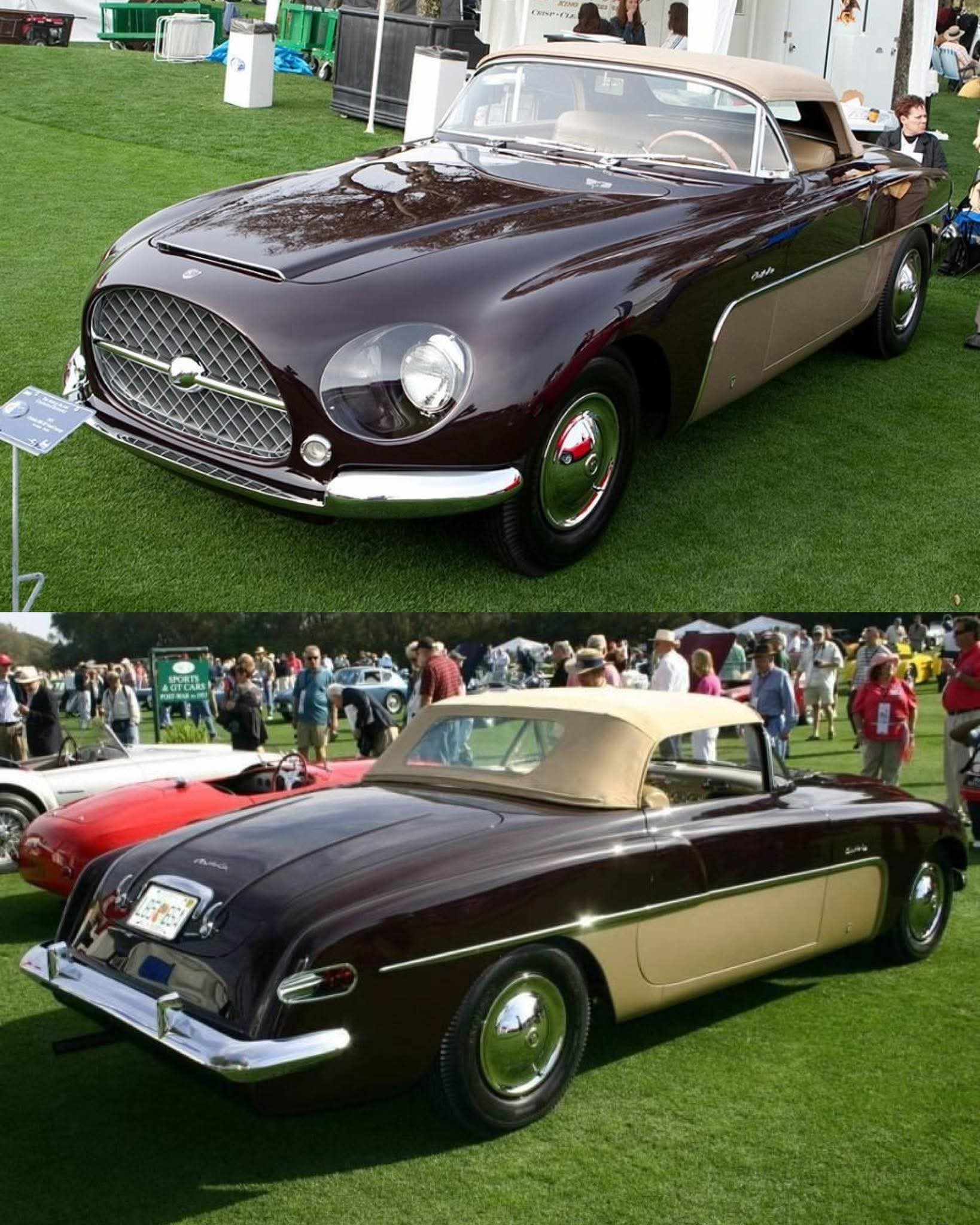 1952 Cisitalia-Ford 808 XF Concept by Vignale.