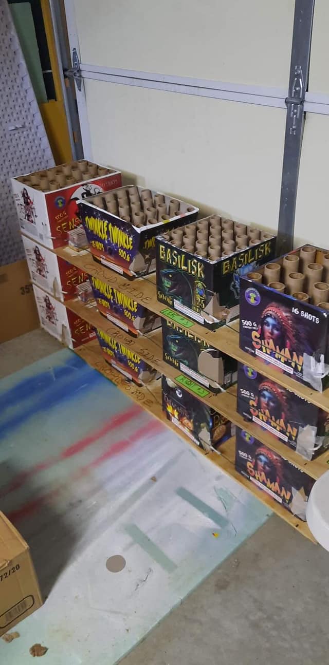 Blue Diamond Pyro rack builders